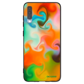 Picasee fekete szilikon tok az alábbi mobiltelefonokra Samsung Galaxy A70 A705F - Juice