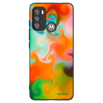Picasee fekete szilikon tok az alábbi mobiltelefonokra Motorola Edge 60 5G - Juice