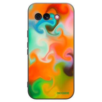Picasee fekete szilikon tok az alábbi mobiltelefonokra Google Pixel 10a - Juice