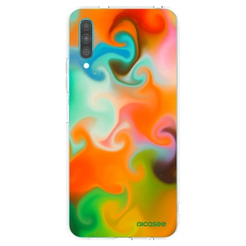 Picasee átlátszó szilikon tok az alábbi mobiltelefonokra Samsung Galaxy A30s A307F - Juice