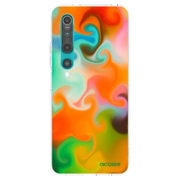 Picasee átlátszó szilikon tok az alábbi mobiltelefonokra Xiaomi Mi 10 - Juice