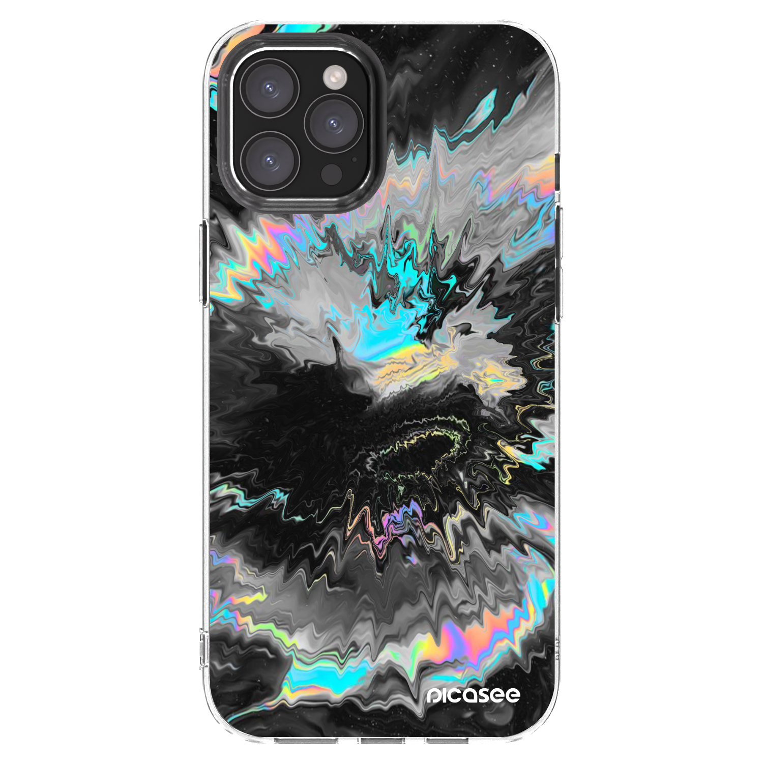 Picasee átlátszó szilikon tok az alábbi mobiltelefonokra Apple iPhone 12 Pro Max - Magnetic