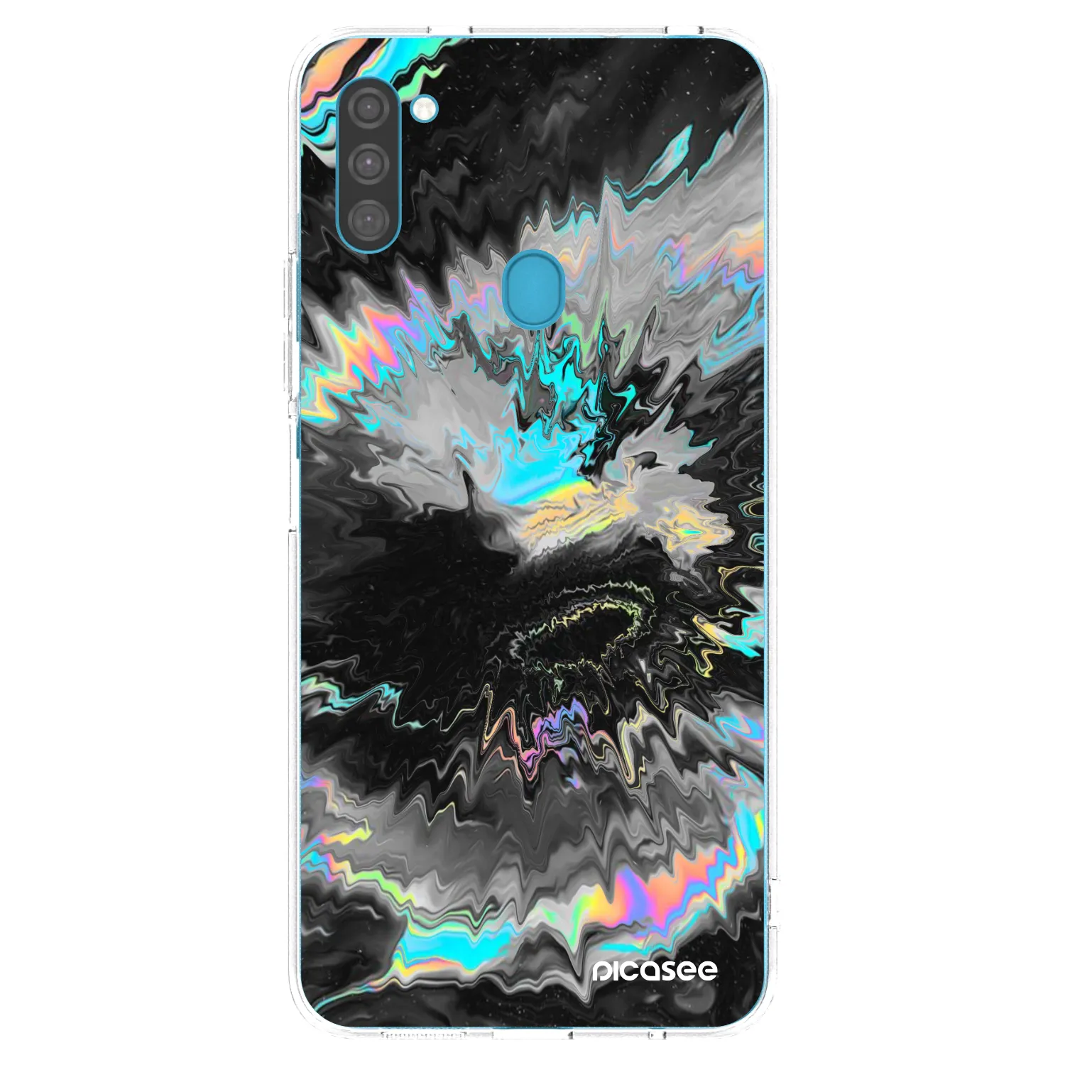 Picasee átlátszó szilikon tok az alábbi mobiltelefonokra Samsung Galaxy M11 - Magnetic