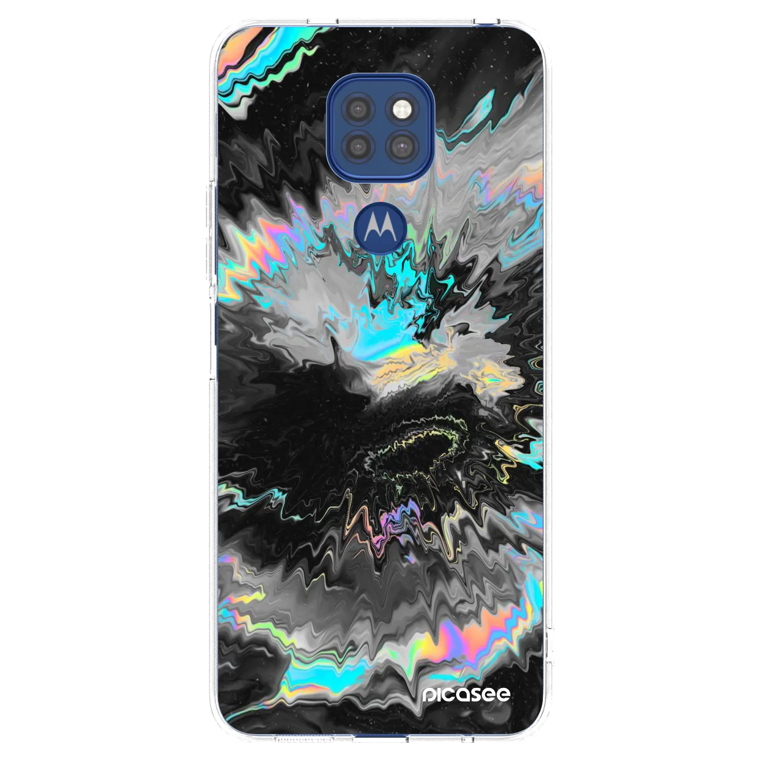 Picasee átlátszó szilikon tok az alábbi mobiltelefonokra Motorola Moto G9 Play - Magnetic