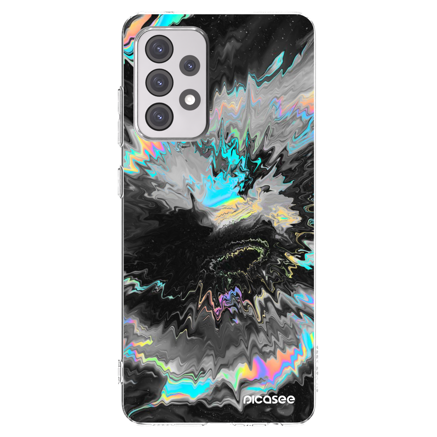 Picasee átlátszó szilikon tok az alábbi mobiltelefonokra Samsung Galaxy A52 5G A525F - Magnetic