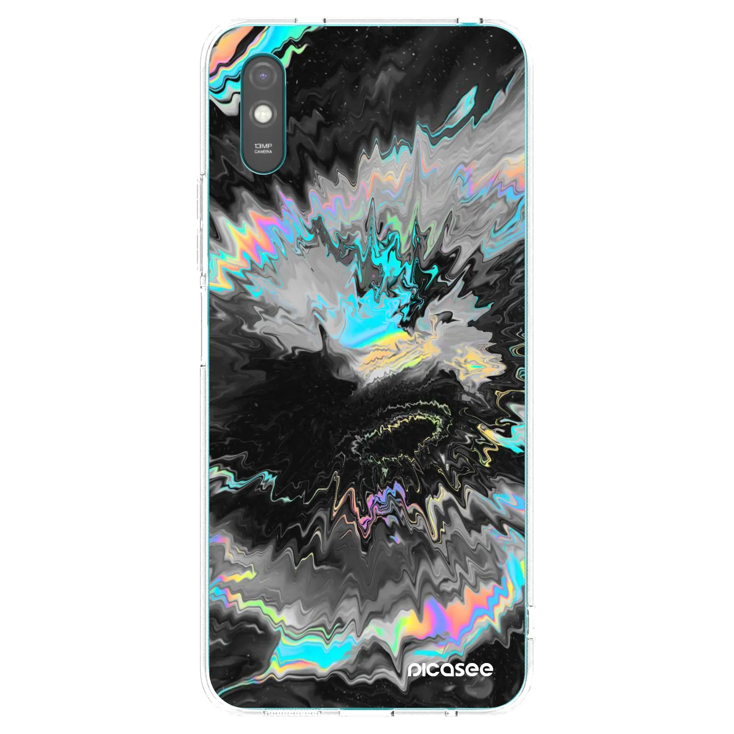 Picasee átlátszó szilikon tok az alábbi mobiltelefonokra Xiaomi Redmi 9AT - Magnetic