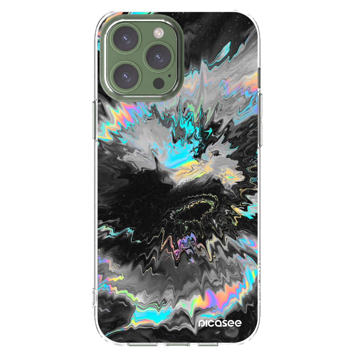 Picasee átlátszó szilikon tok az alábbi mobiltelefonokra Apple iPhone 13 Pro Max - Magnetic