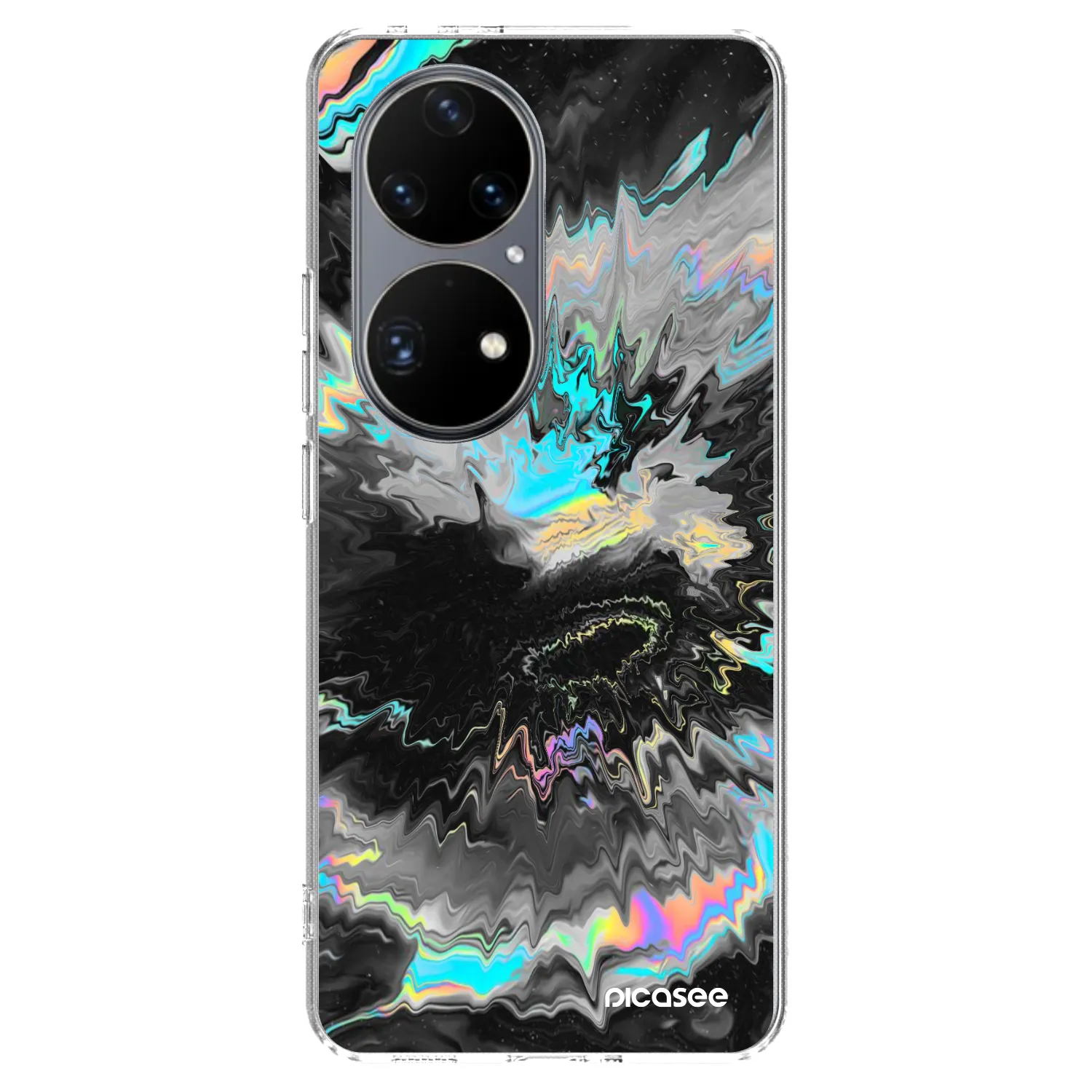 Picasee átlátszó szilikon tok az alábbi mobiltelefonokra Huawei P50 - Magnetic