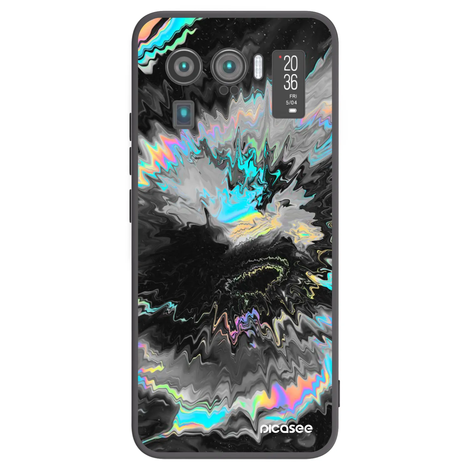 Picasee fekete szilikon tok az alábbi mobiltelefonokra Xiaomi Mi 11 Ultra - Magnetic