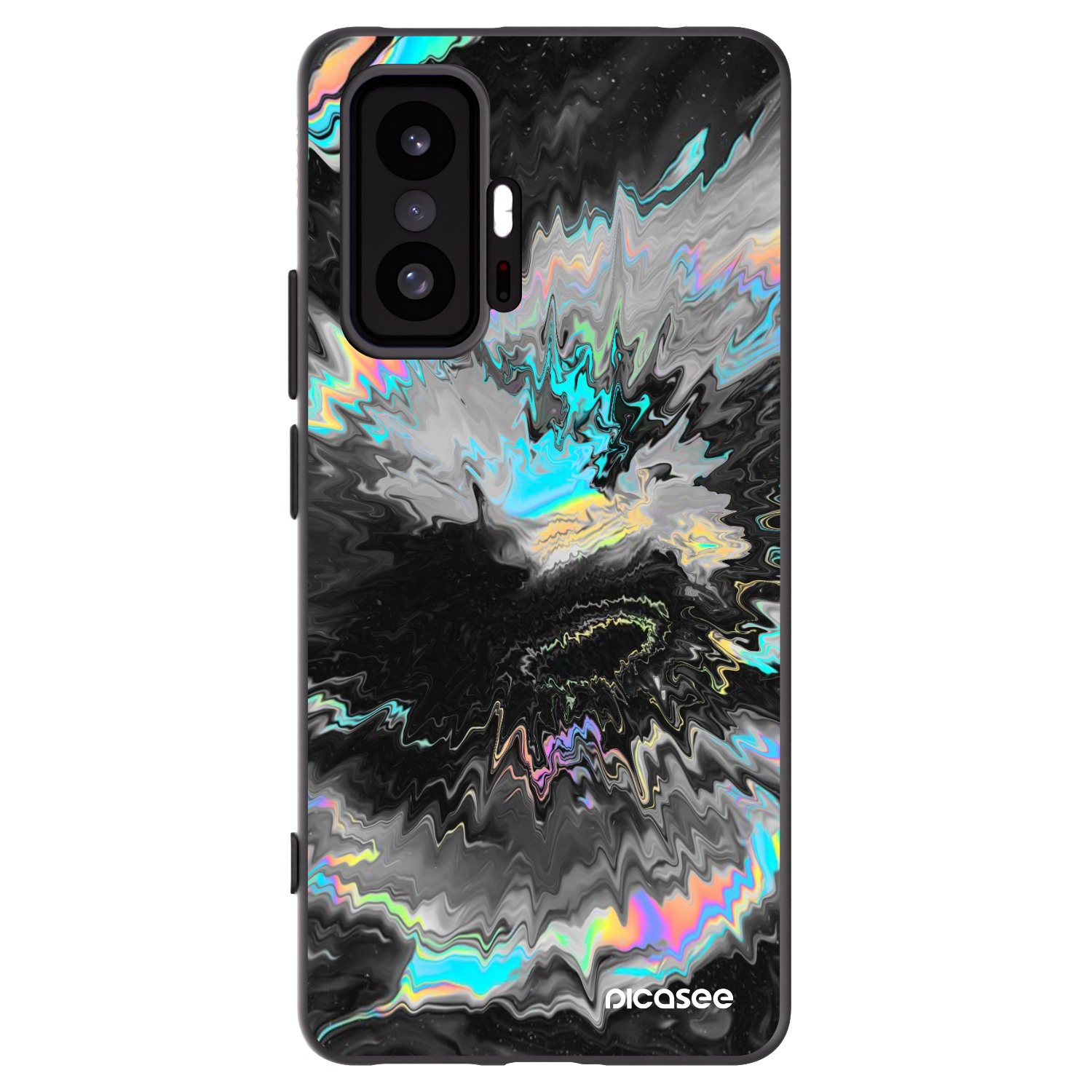 Picasee fekete szilikon tok az alábbi mobiltelefonokra Xiaomi 11T - Magnetic