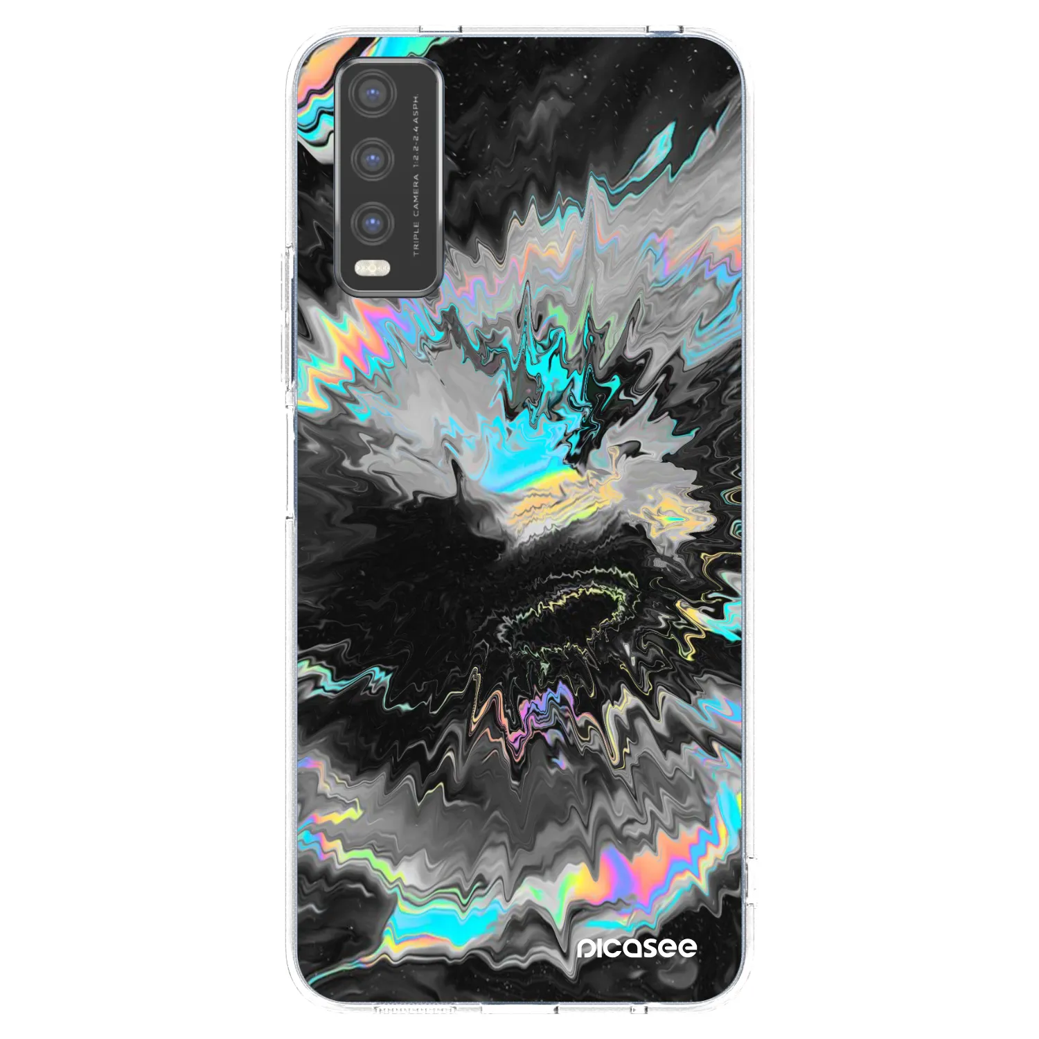 Picasee átlátszó szilikon tok az alábbi mobiltelefonokra Vivo Y20s - Magnetic