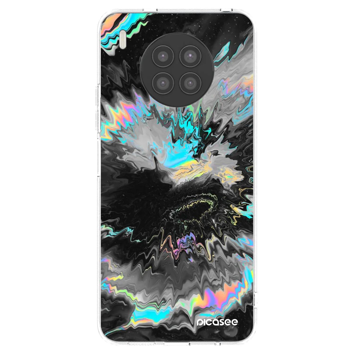 Picasee átlátszó szilikon tok az alábbi mobiltelefonokra Huawei Nova 8i - Magnetic