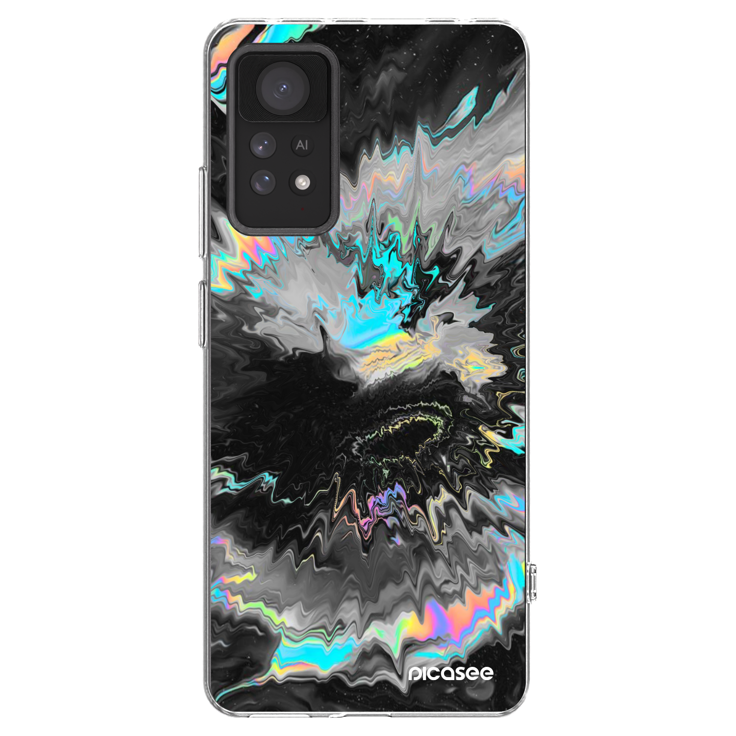 Picasee átlátszó szilikon tok az alábbi mobiltelefonokra Xiaomi Redmi Note 11 Pro 5G - Magnetic