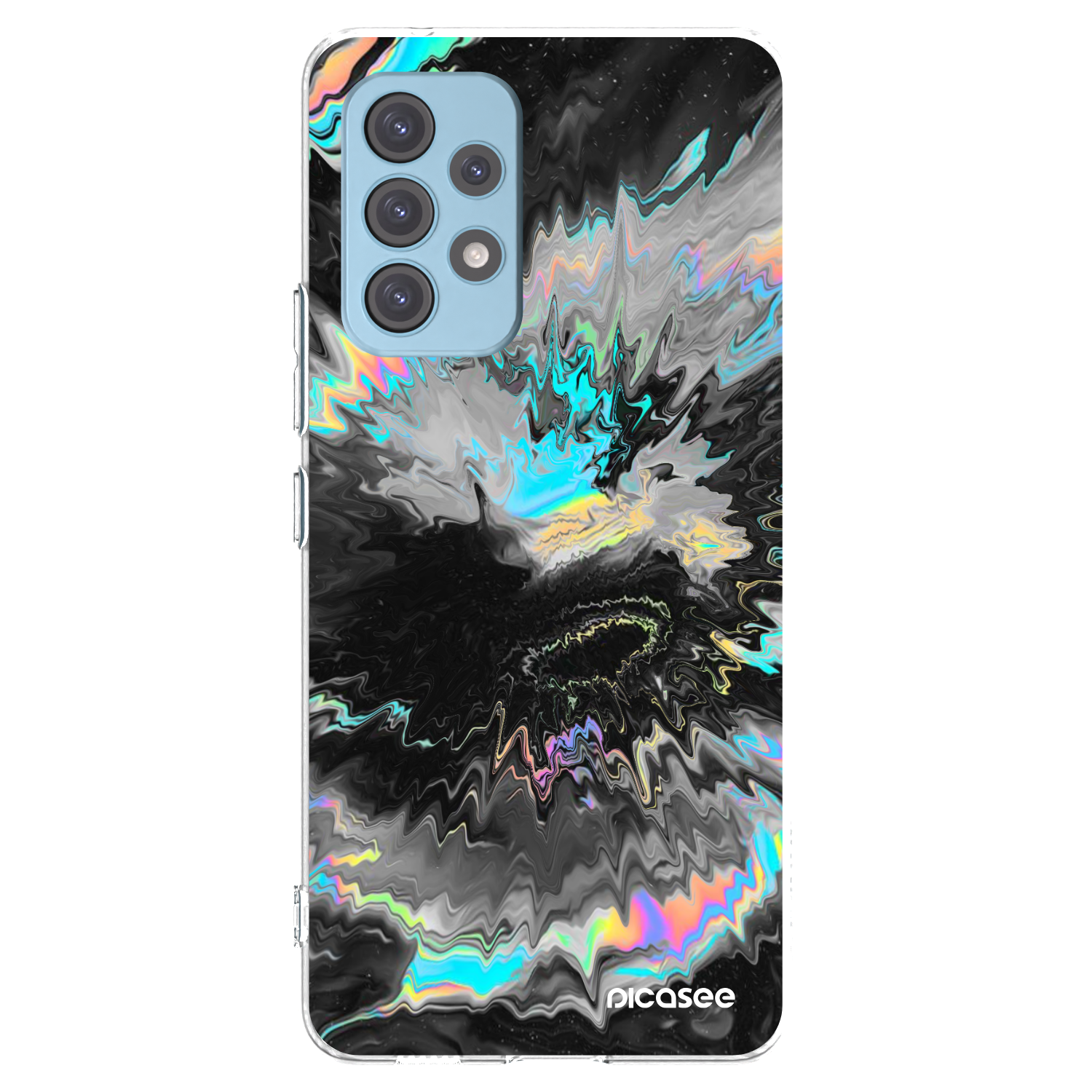 Picasee átlátszó szilikon tok az alábbi mobiltelefonokra Samsung Galaxy A53 5G A536 - Magnetic