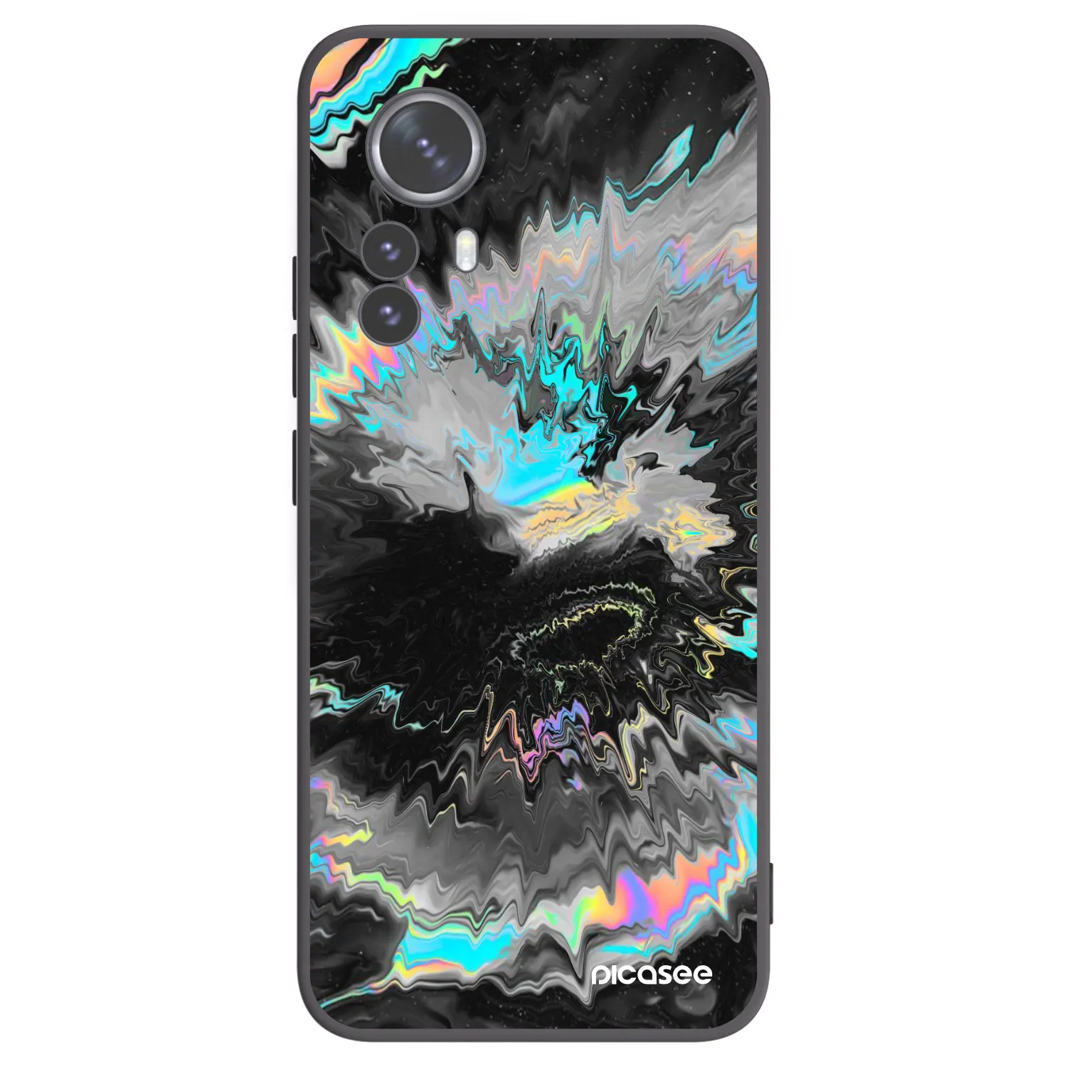 Picasee fekete szilikon tok az alábbi mobiltelefonokra Xiaomi 12 Pro - Magnetic