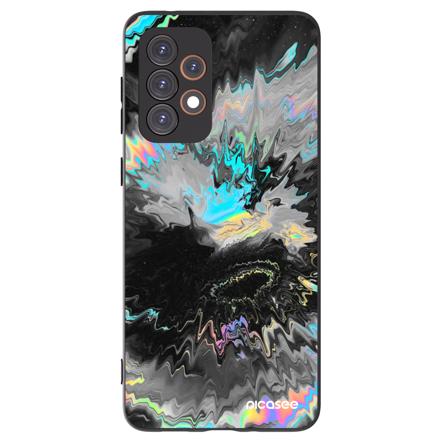 Picasee fekete szilikon tok az alábbi mobiltelefonokra Samsung Galaxy A33 5G A336 - Magnetic
