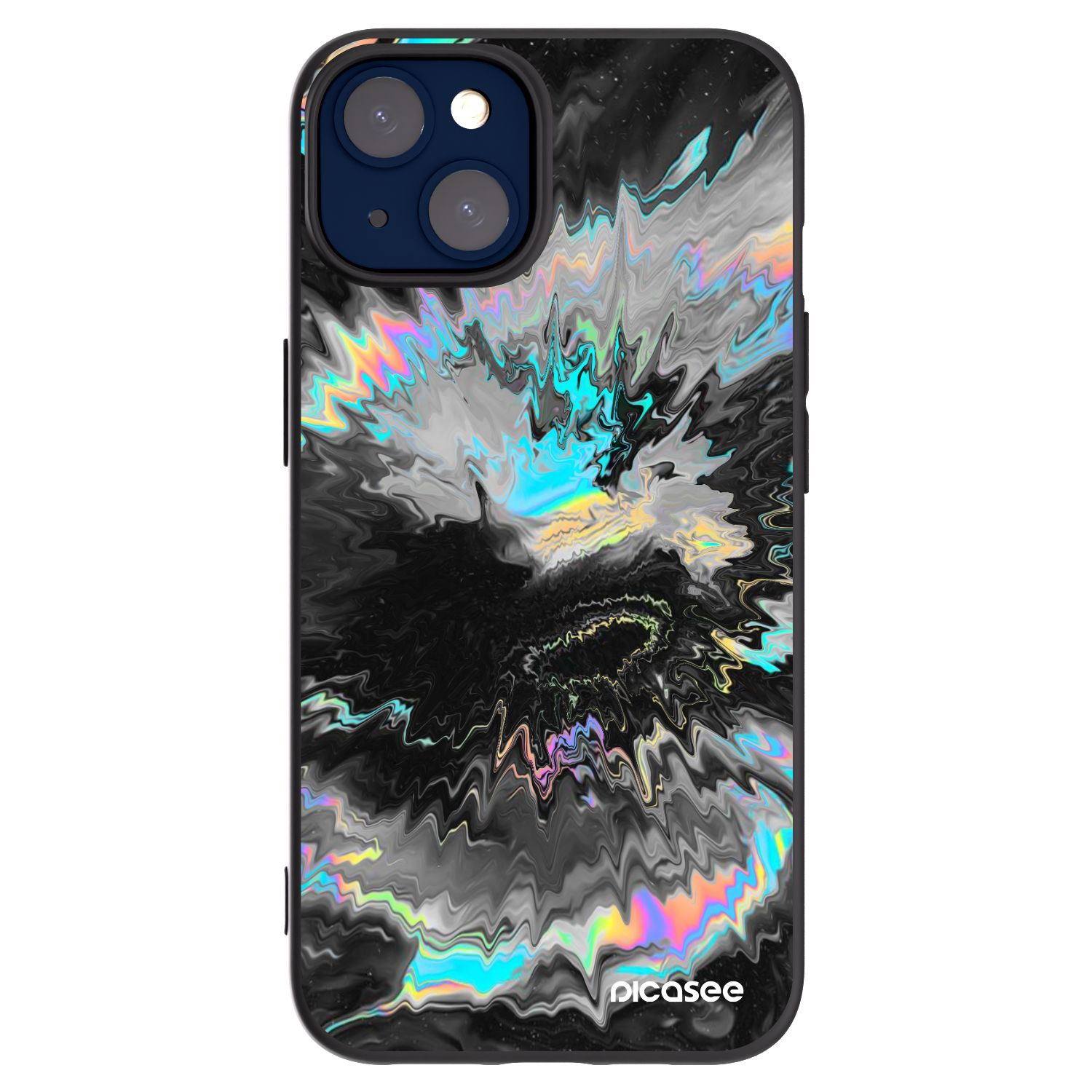 Picasee fekete szilikon tok az alábbi mobiltelefonokra Apple iPhone 14 - Magnetic