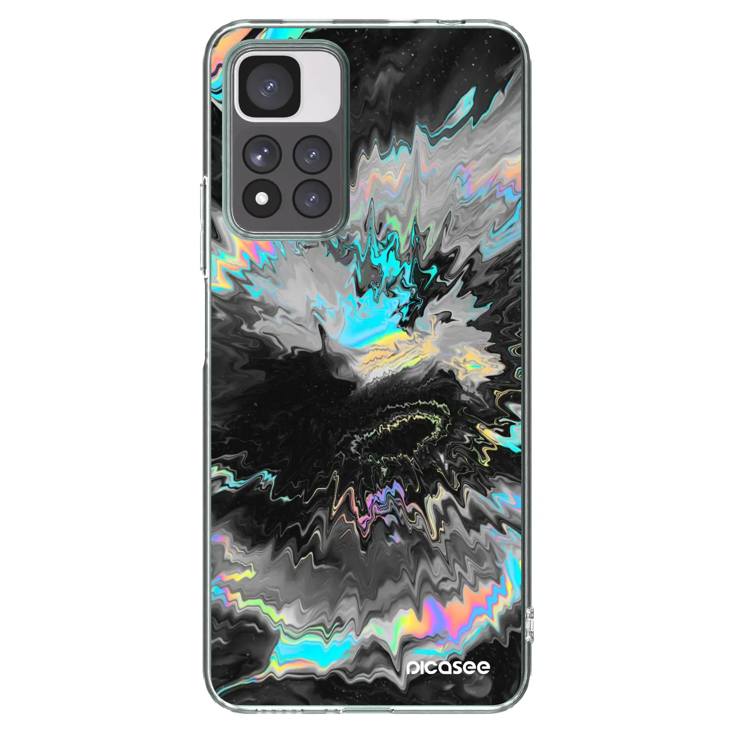 Picasee átlátszó szilikon tok az alábbi mobiltelefonokra Xiaomi Redmi Note 11 Pro+ 5G - Magnetic