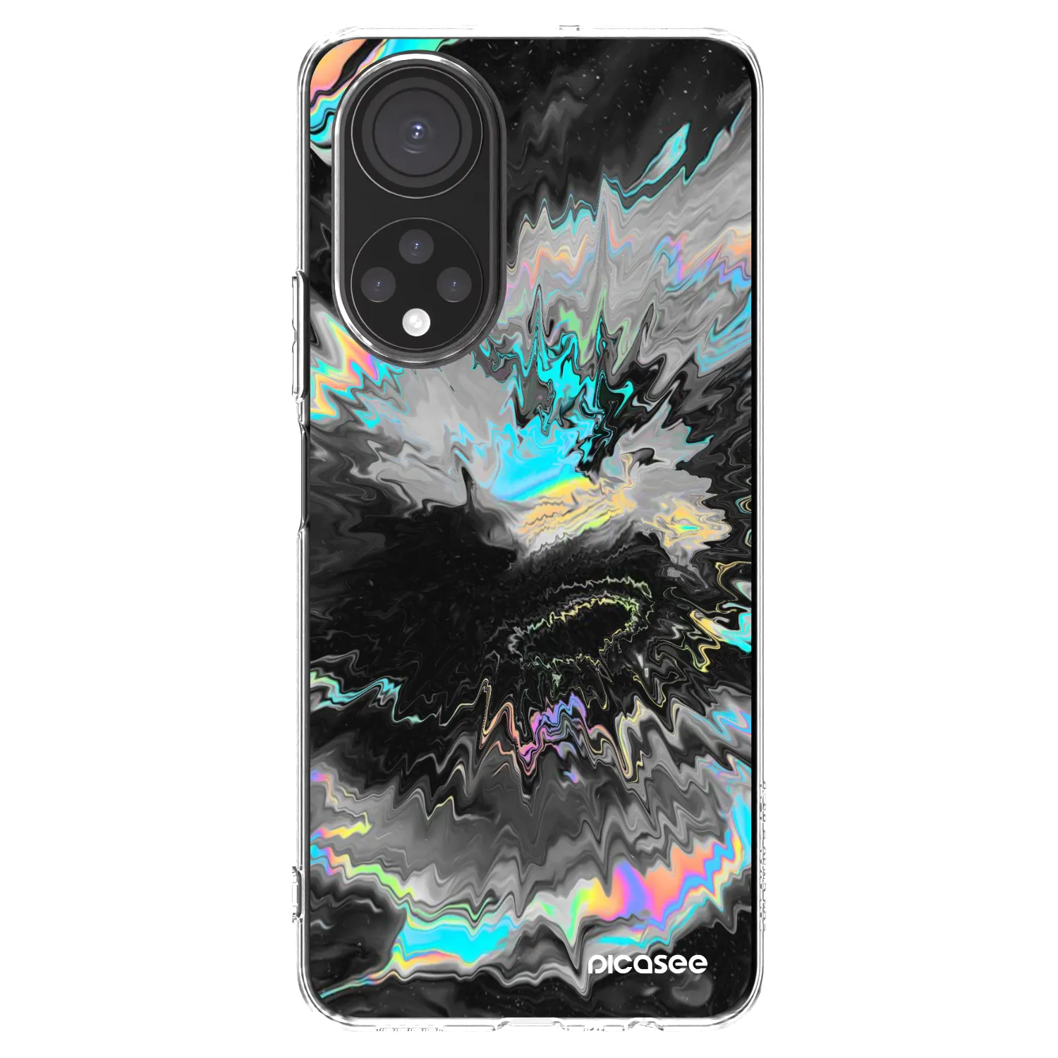 Picasee átlátszó szilikon tok az alábbi mobiltelefonokra Honor X7 - Magnetic