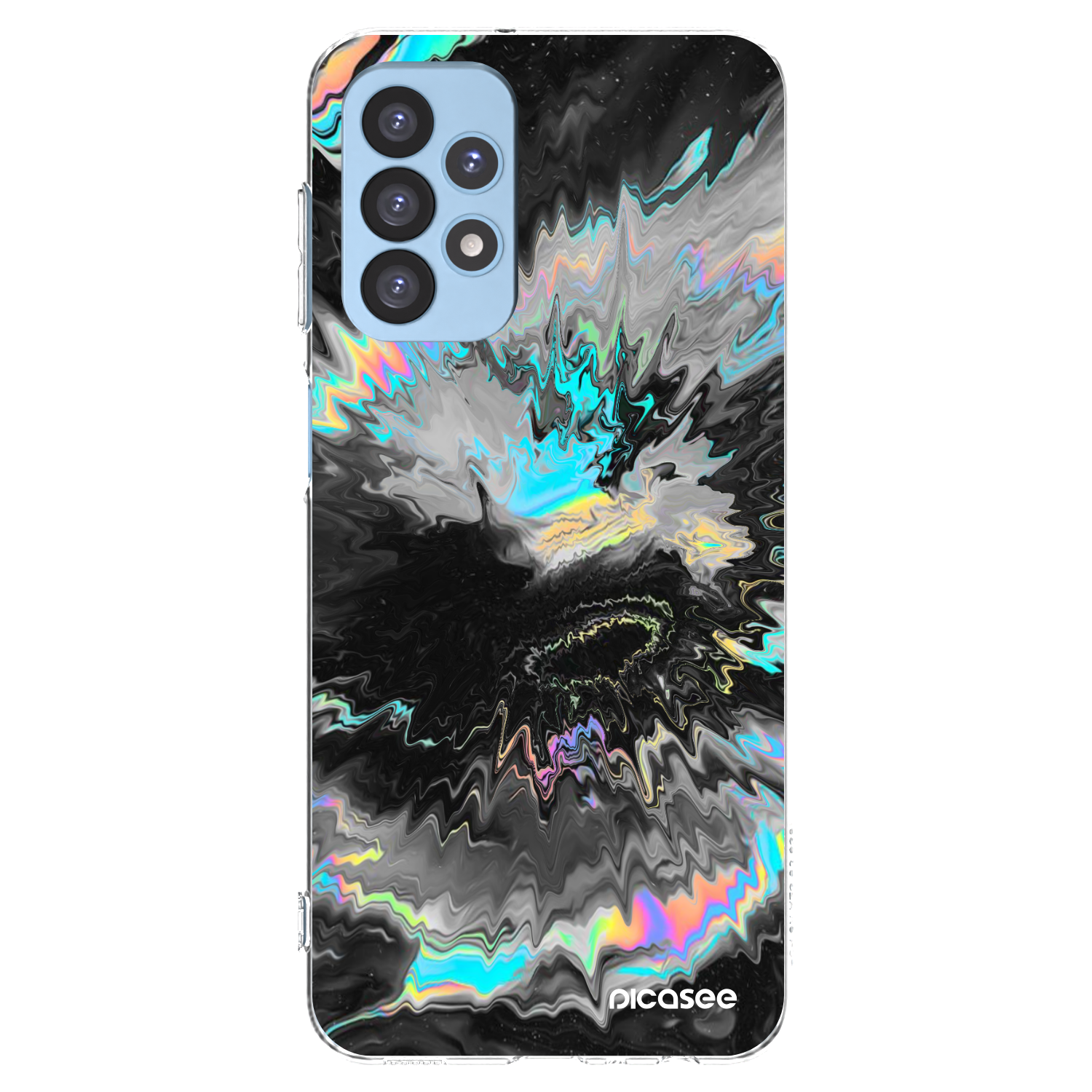 Picasee átlátszó szilikon tok az alábbi mobiltelefonokra Samsung Galaxy A23 A235F 4G - Magnetic