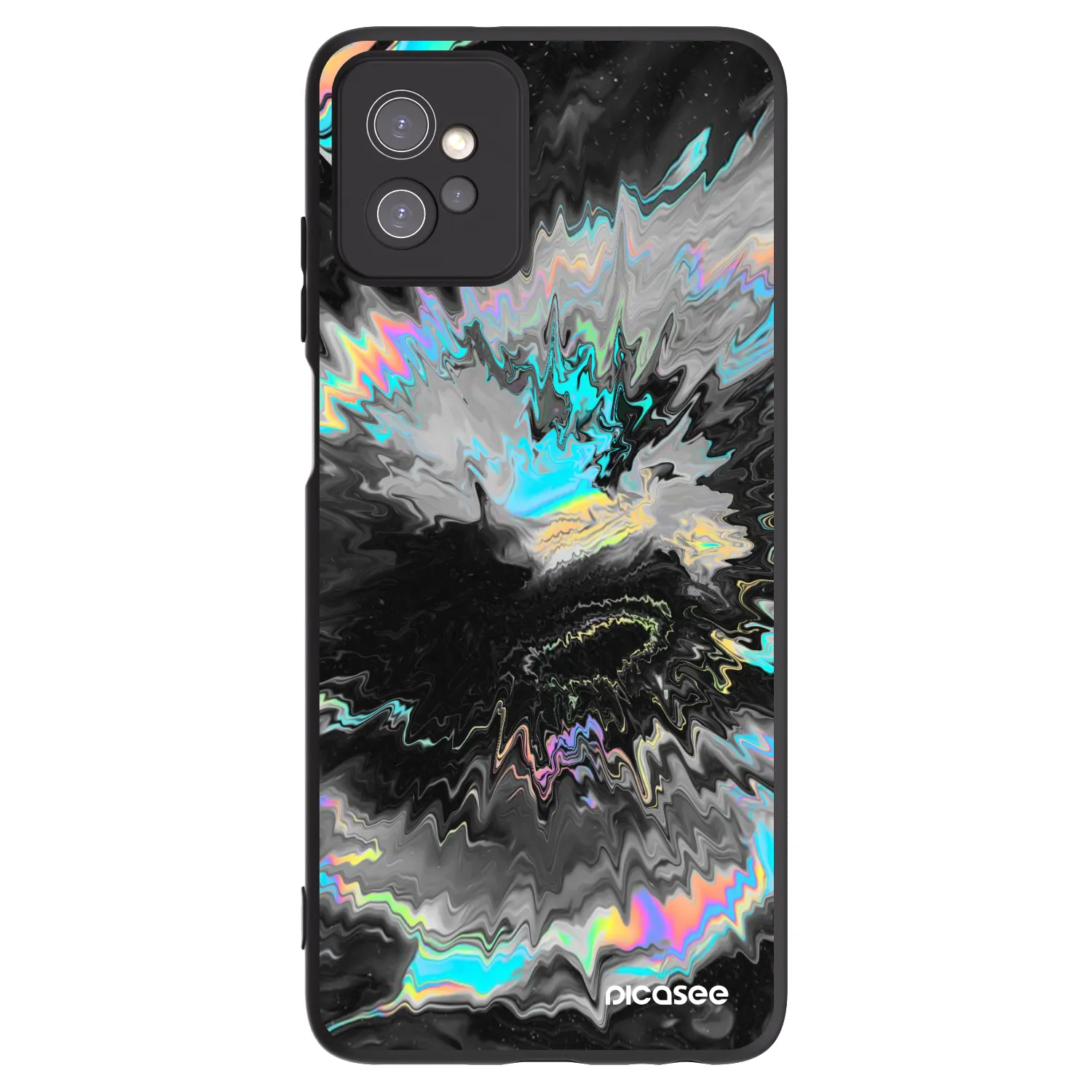 Picasee fekete szilikon tok az alábbi mobiltelefonokra Motorola Moto G32 - Magnetic