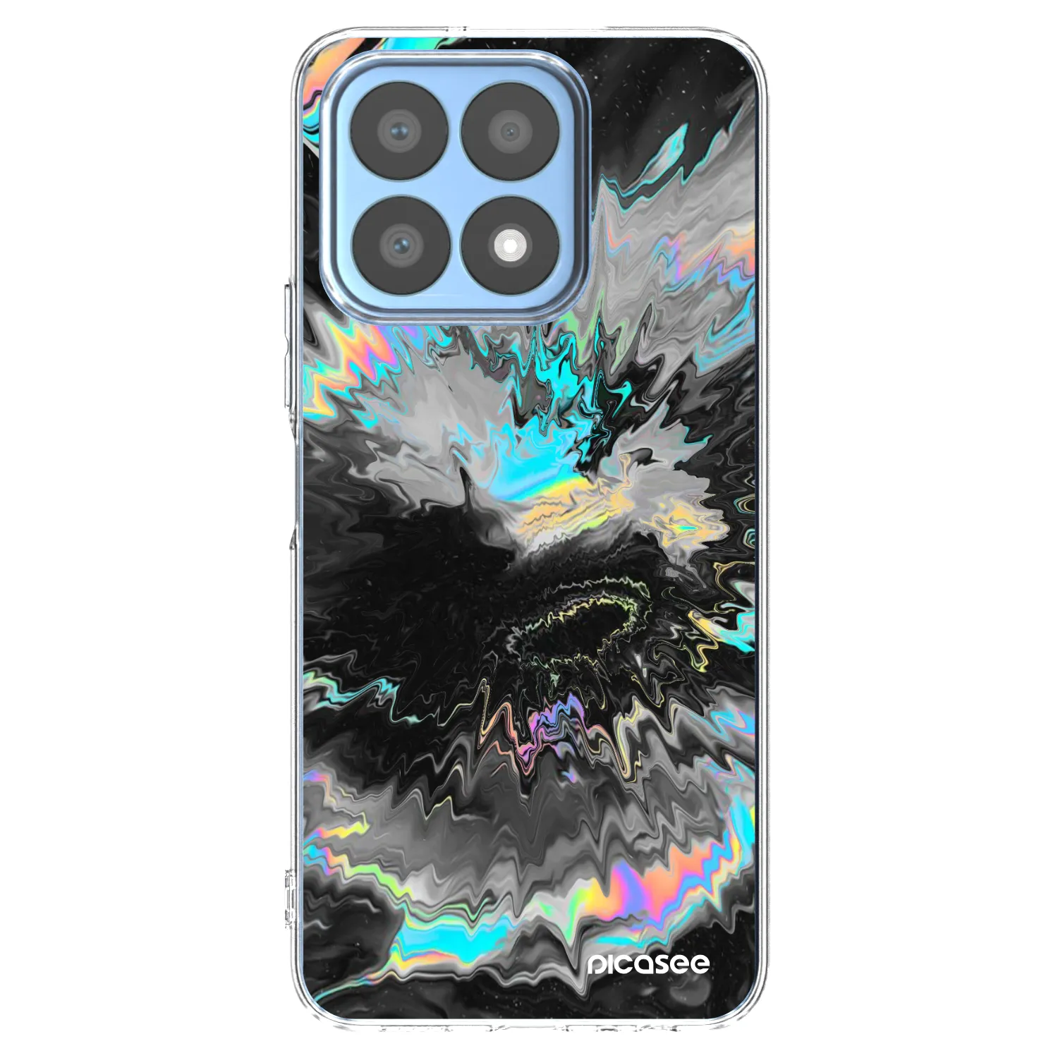 Picasee átlátszó szilikon tok az alábbi mobiltelefonokra Honor X8a - Magnetic