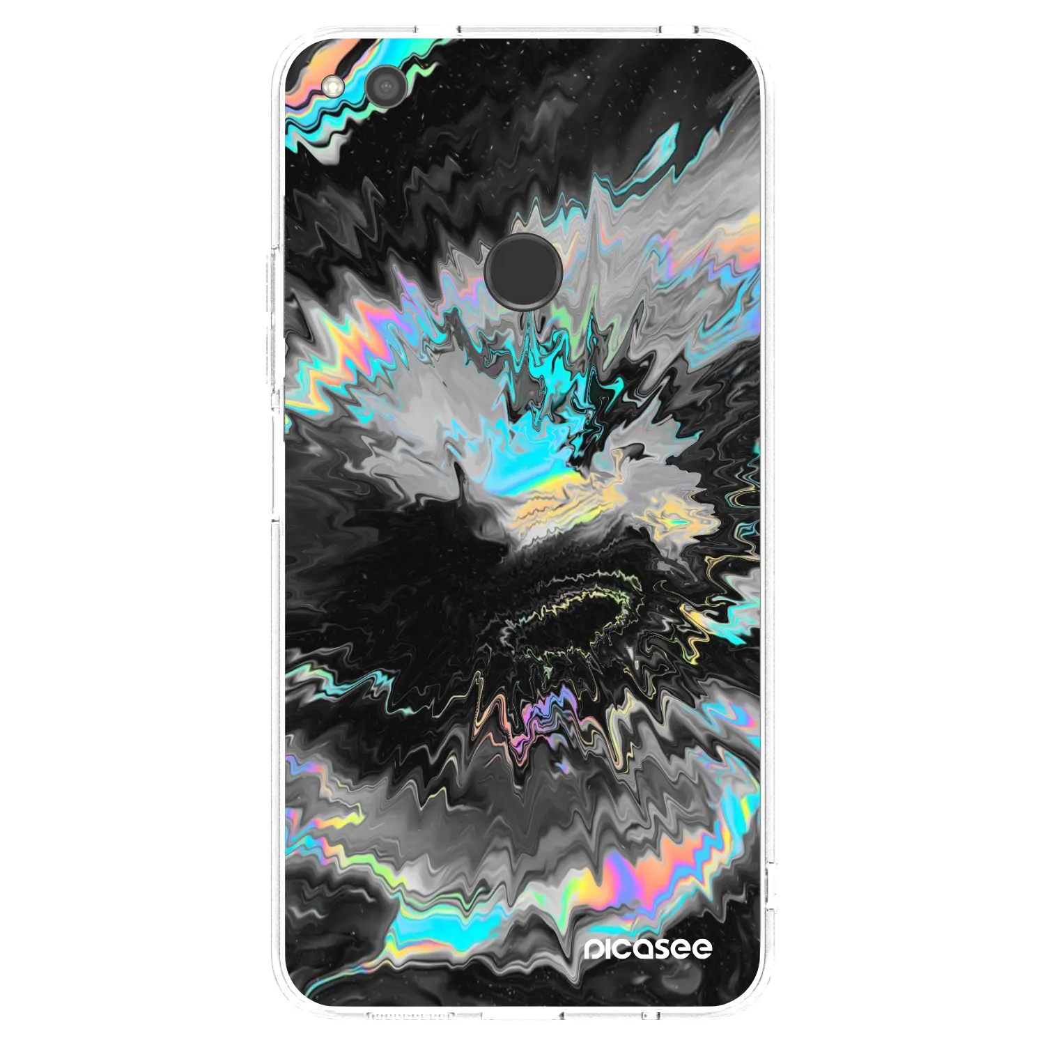 Picasee átlátszó szilikon tok az alábbi mobiltelefonokra Huawei P9 Lite 2017 - Magnetic