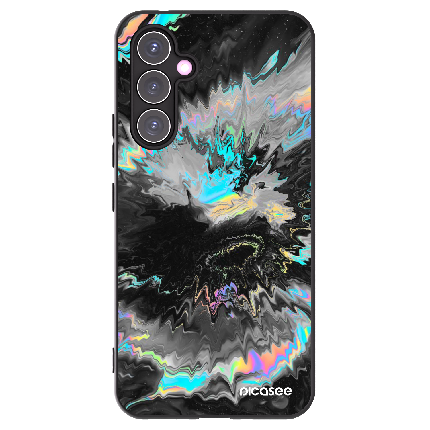 Picasee fekete szilikon tok az alábbi mobiltelefonokra Samsung Galaxy A54 5G A546B - Magnetic