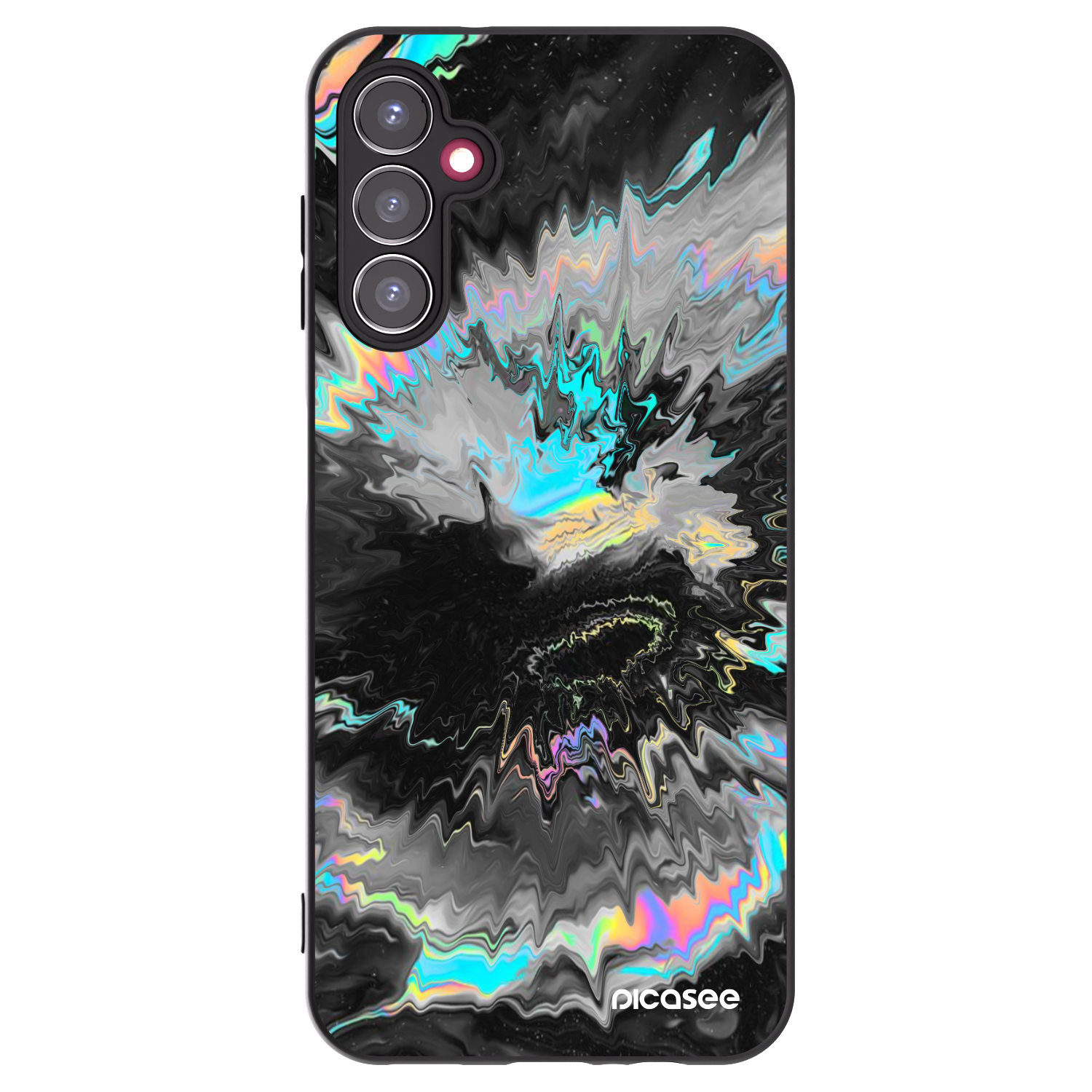 Picasee fekete szilikon tok az alábbi mobiltelefonokra Samsung Galaxy A14 5G A146P - Magnetic