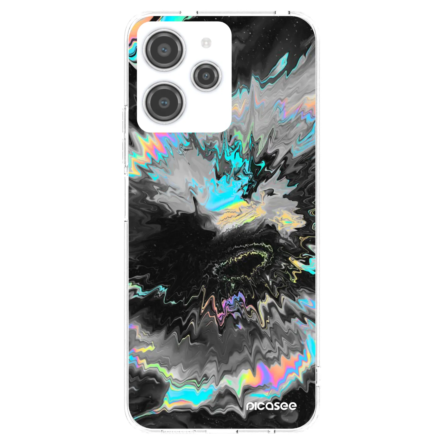 Picasee átlátszó szilikon tok az alábbi mobiltelefonokra Xiaomi Redmi 12 4G - Magnetic