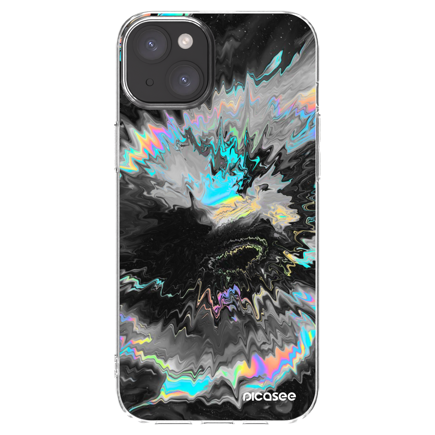 Picasee átlátszó szilikon tok az alábbi mobiltelefonokra Apple iPhone 15 Plus - Magnetic