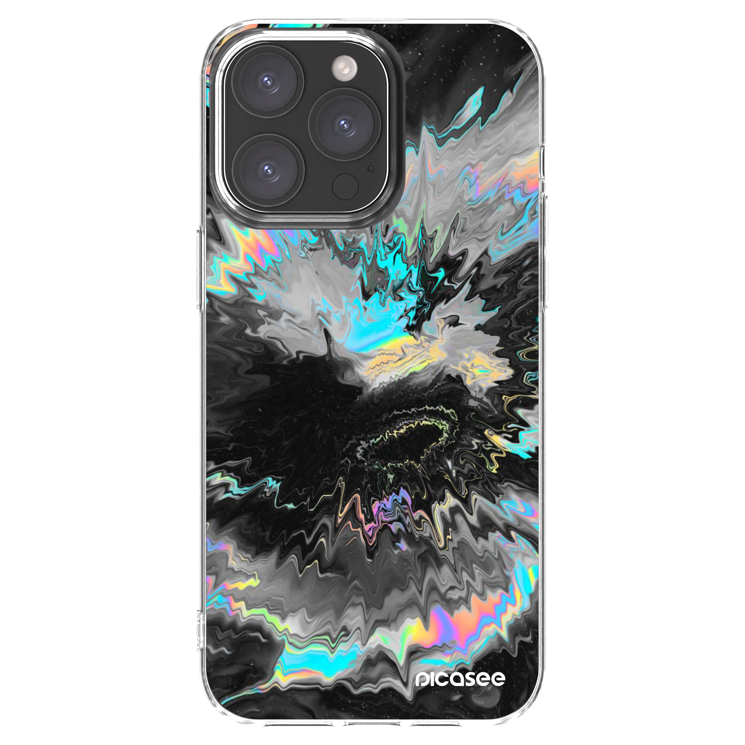 Picasee átlátszó szilikon tok az alábbi mobiltelefonokra Apple iPhone 15 Pro Max - Magnetic