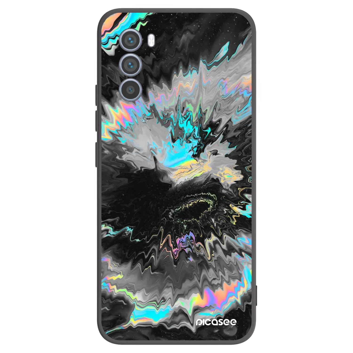 Picasee fekete szilikon tok az alábbi mobiltelefonokra Motorola Moto G62 - Magnetic