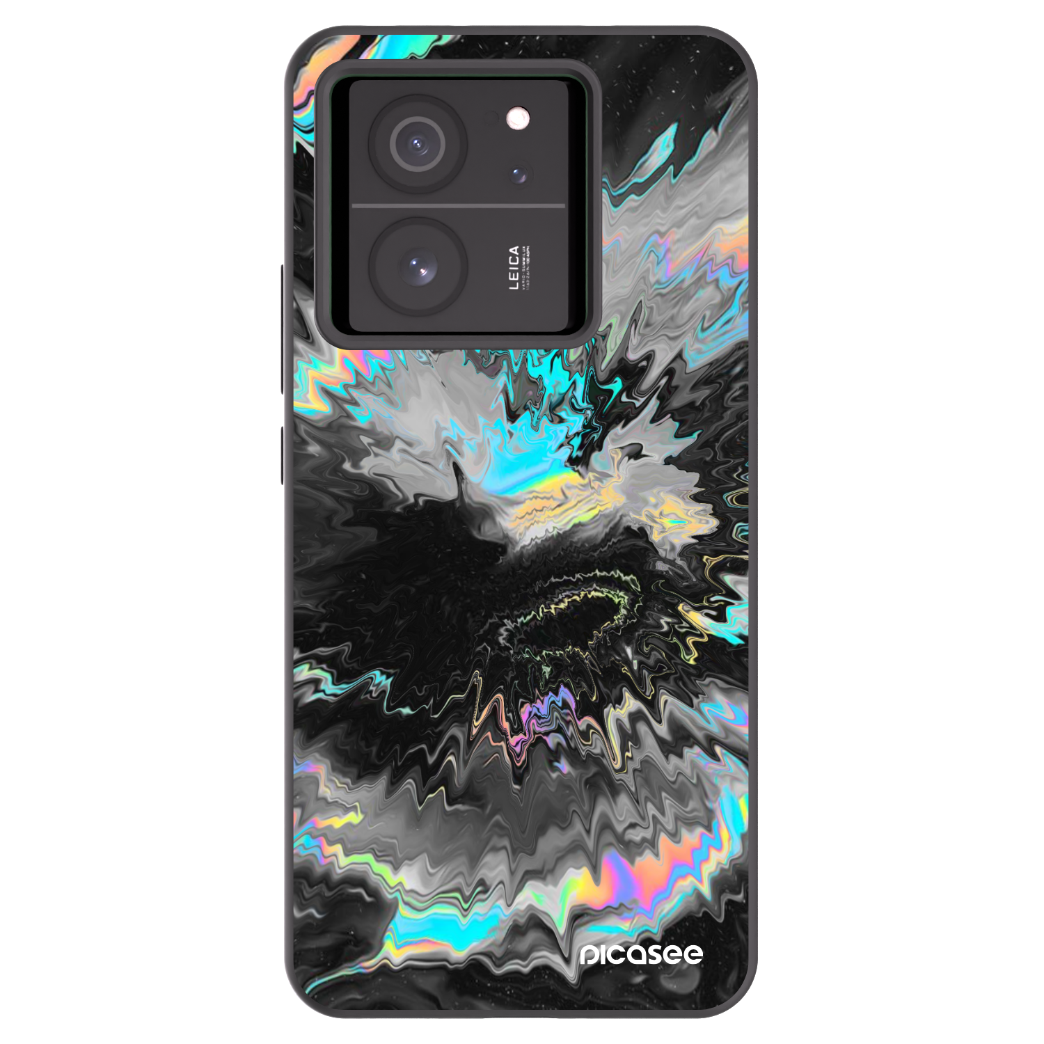 Picasee fekete szilikon tok az alábbi mobiltelefonokra Xiaomi 13T Pro - Magnetic