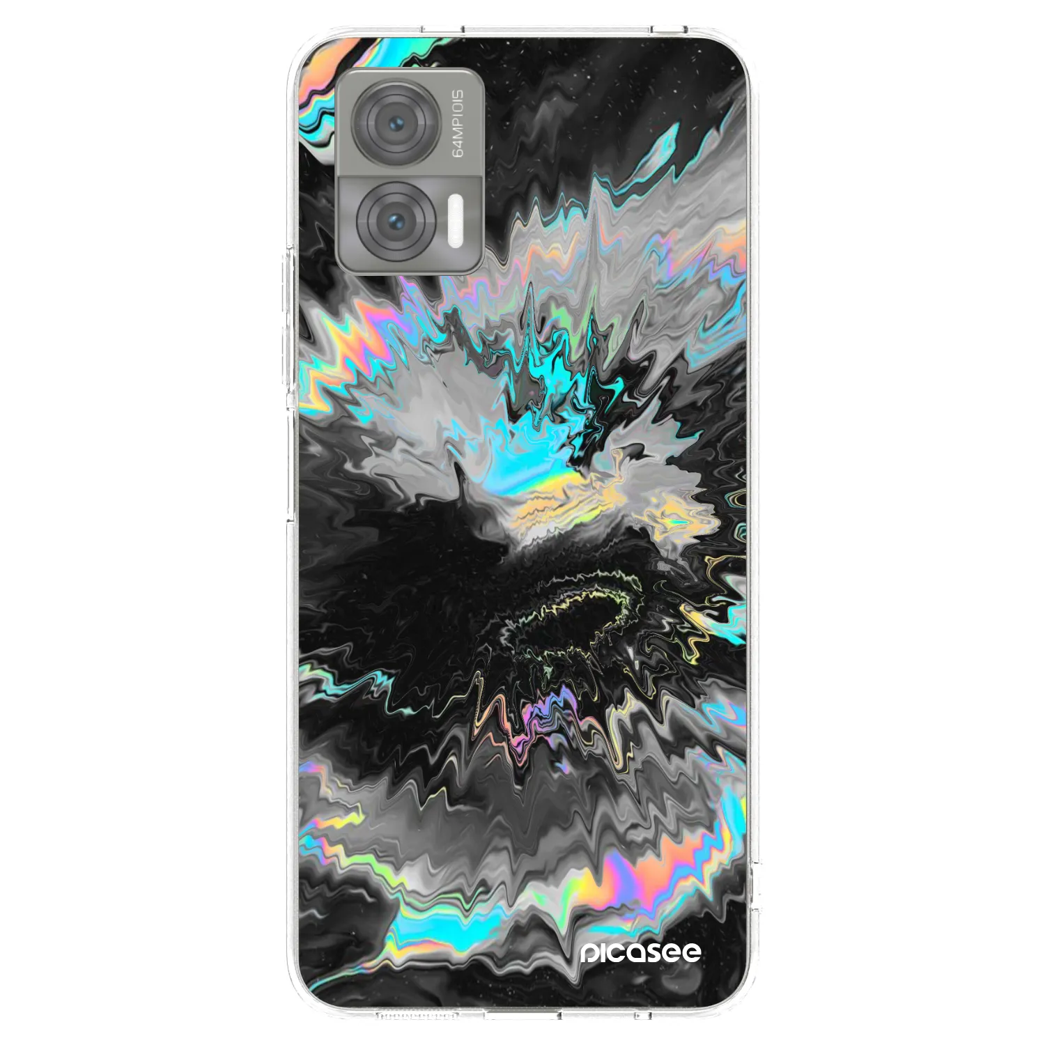 Picasee átlátszó szilikon tok az alábbi mobiltelefonokra Motorola Edge 30 Neo - Magnetic