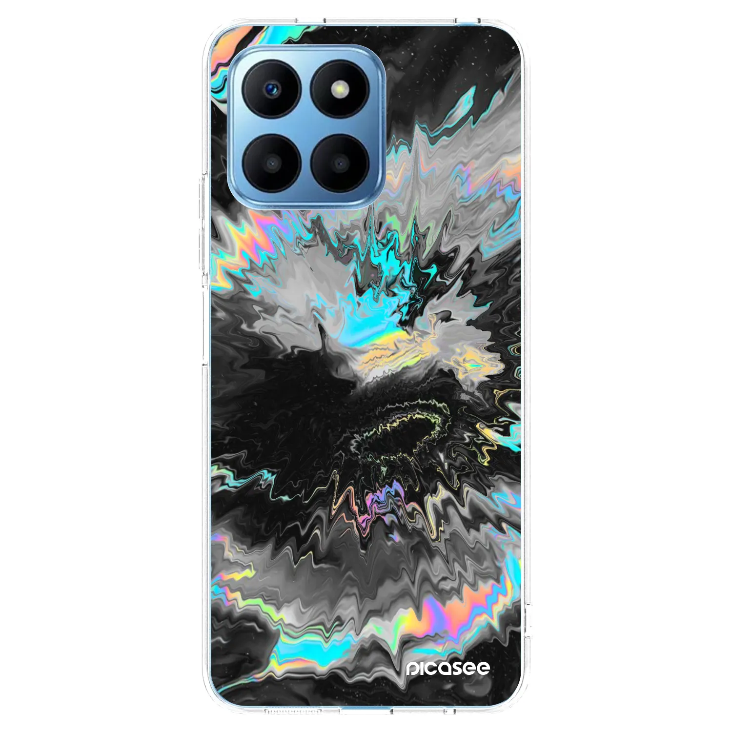 Picasee átlátszó szilikon tok az alábbi mobiltelefonokra Honor 70 Lite - Magnetic