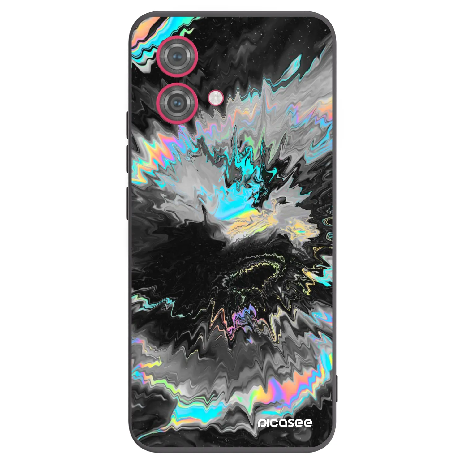 Picasee fekete szilikon tok az alábbi mobiltelefonokra Motorola Moto G84 5G - Magnetic