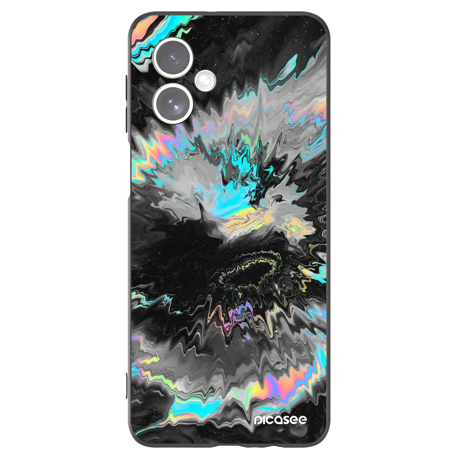 Picasee fekete szilikon tok az alábbi mobiltelefonokra Motorola Moto G54 5G - Magnetic