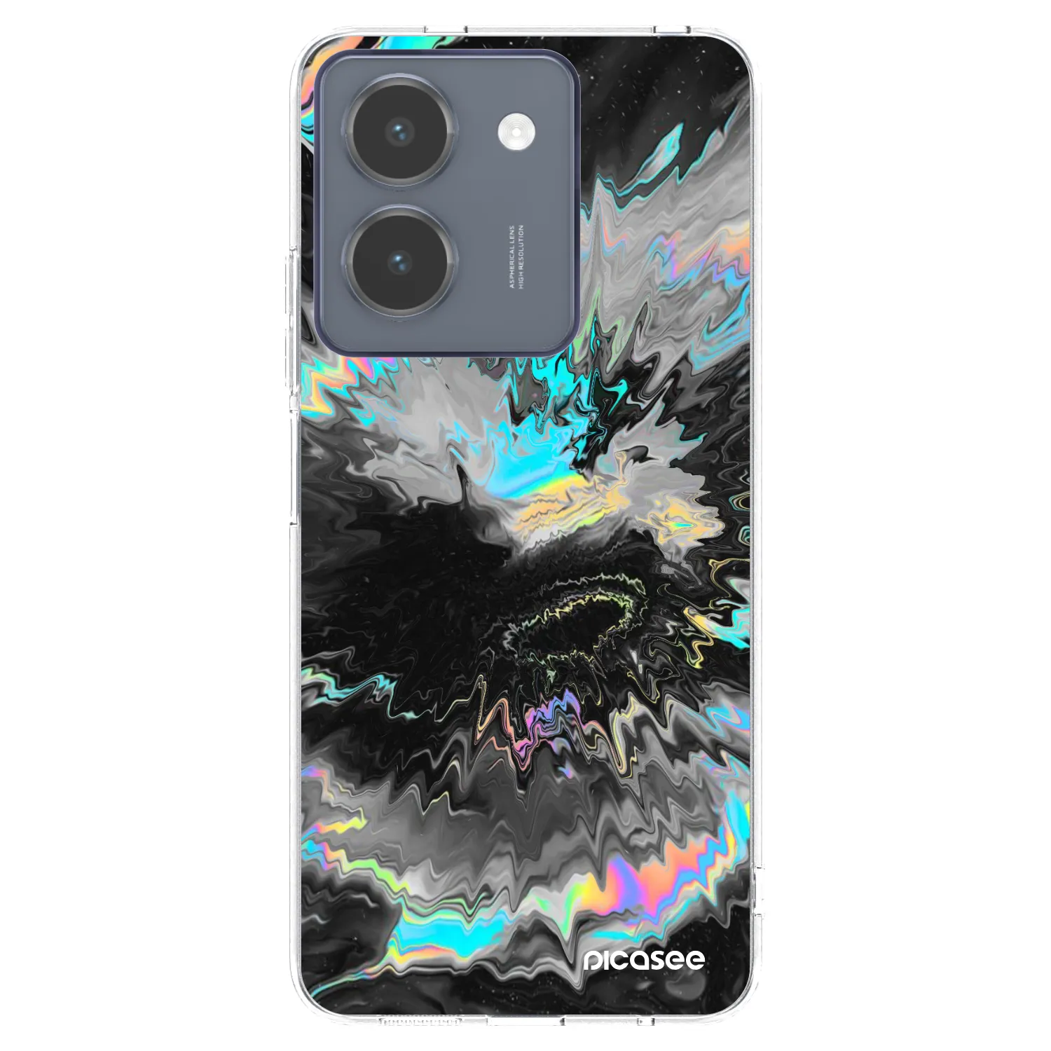 Picasee átlátszó szilikon tok az alábbi mobiltelefonokra Vivo Y36 4G - Magnetic