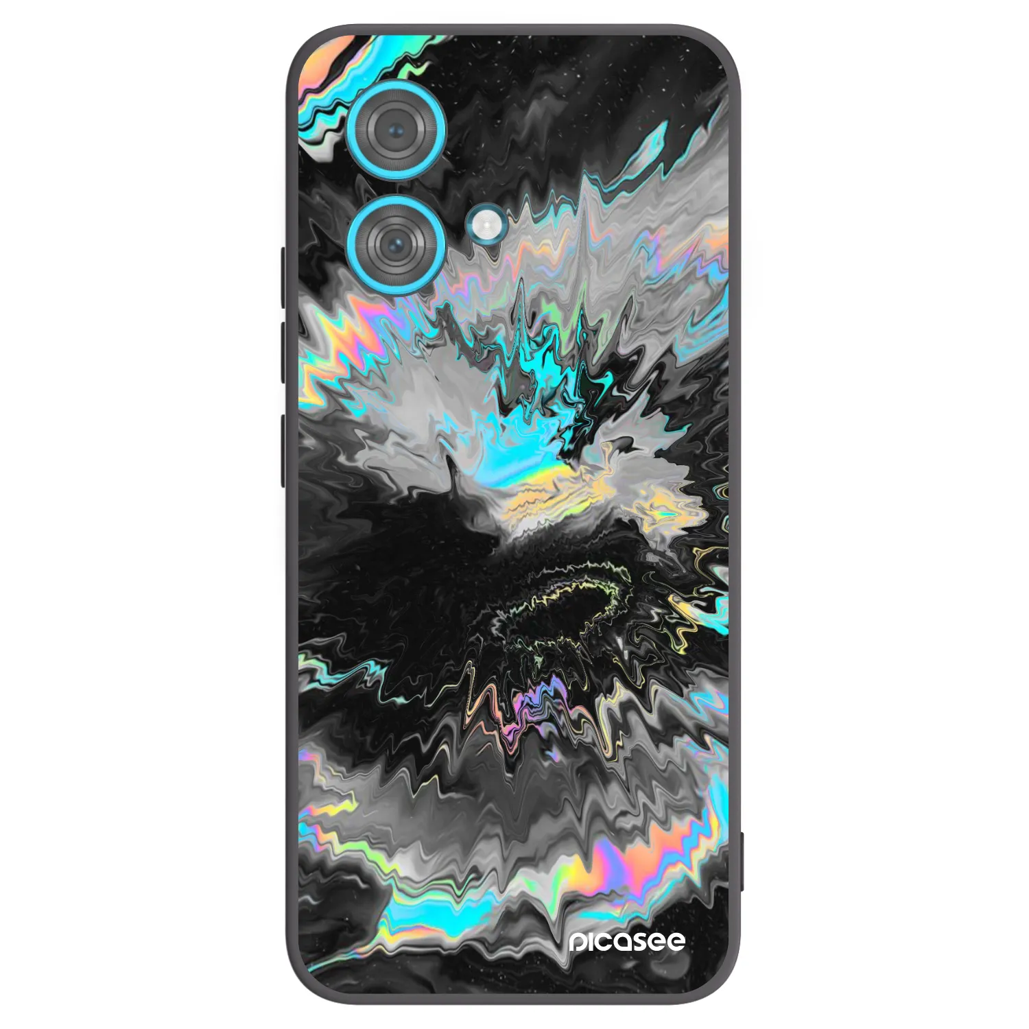 Picasee fekete szilikon tok az alábbi mobiltelefonokra Motorola Edge 40 Neo - Magnetic