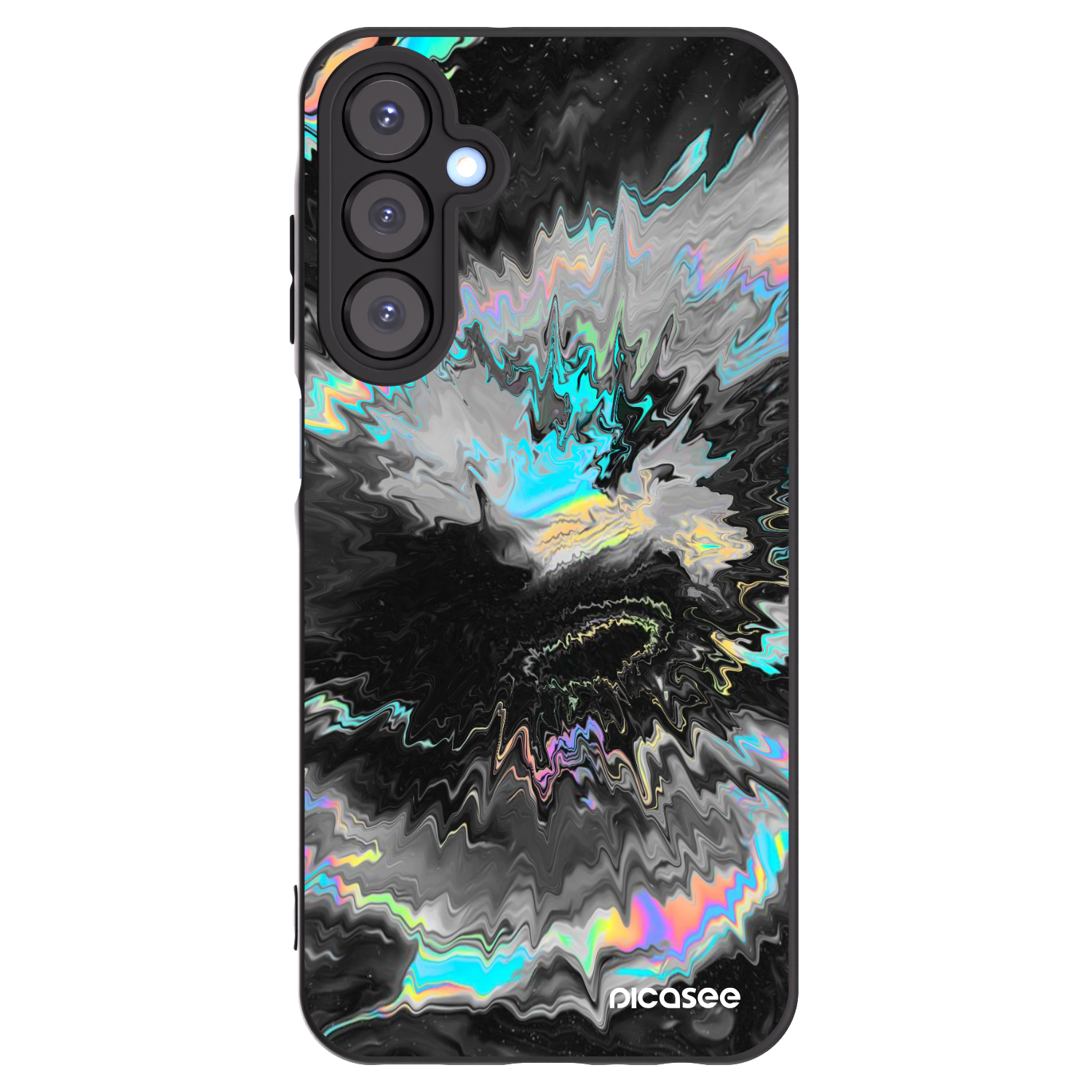 Picasee fekete szilikon tok az alábbi mobiltelefonokra Samsung Galaxy A25 A256B 5G - Magnetic