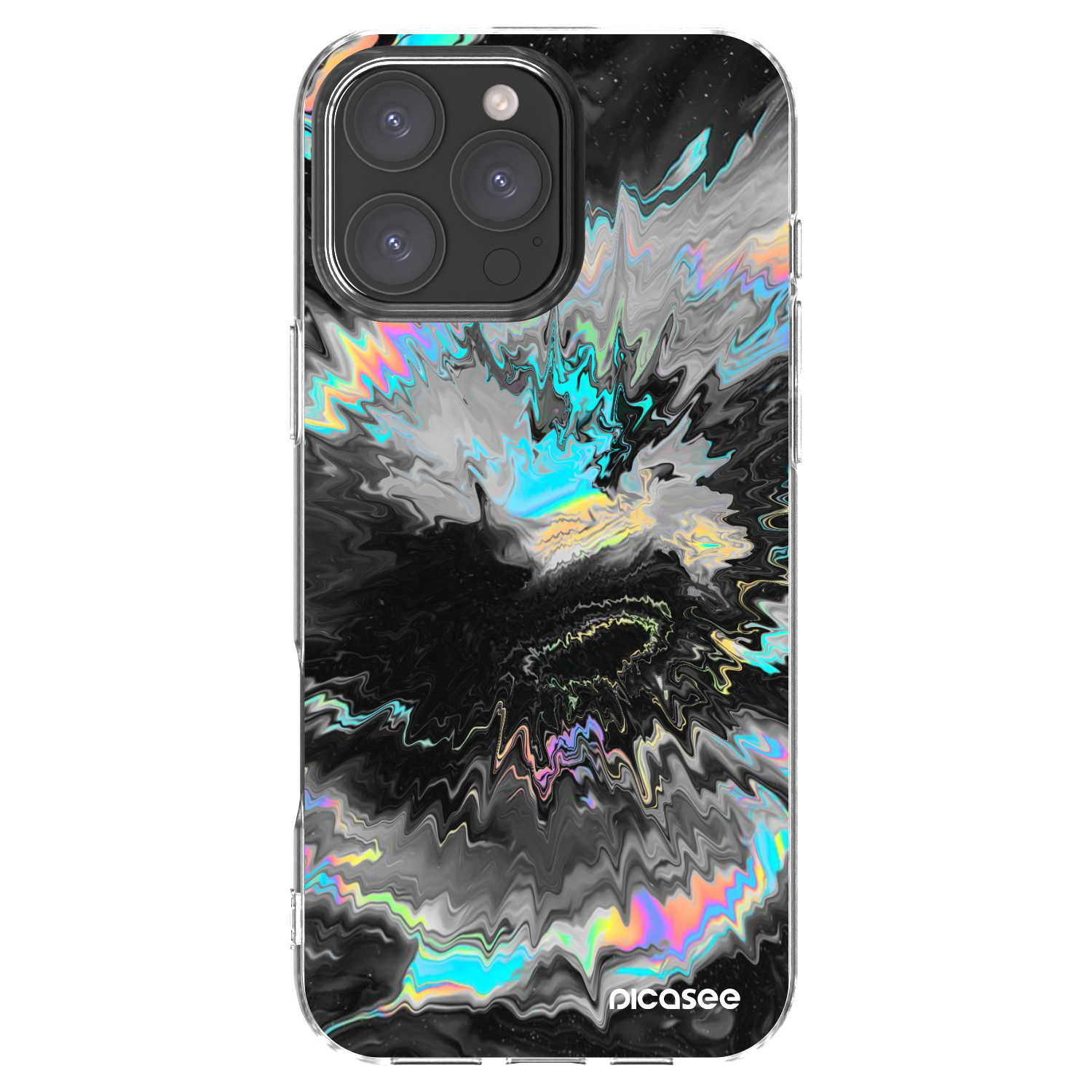 Picasee átlátszó szilikon tok az alábbi mobiltelefonokra Apple iPhone 16 Pro Max - Magnetic