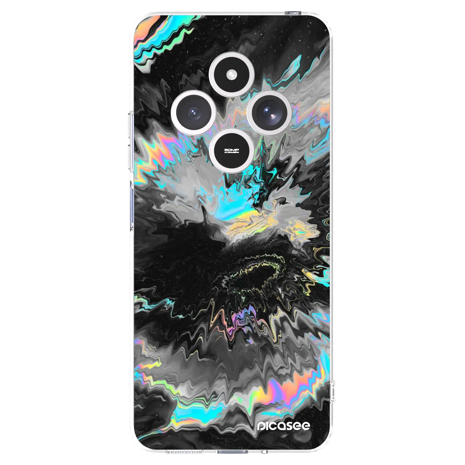 Picasee átlátszó szilikon tok az alábbi mobiltelefonokra Xiaomi Redmi 14C - Magnetic