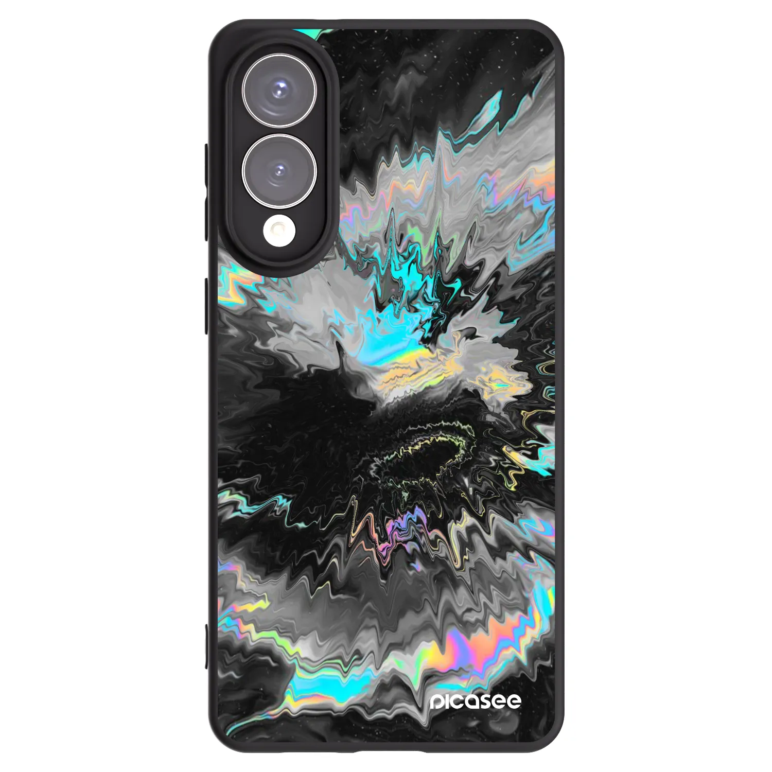 Picasee fekete szilikon tok az alábbi mobiltelefonokra Samsung Galaxy S25 Edge 5G - Magnetic