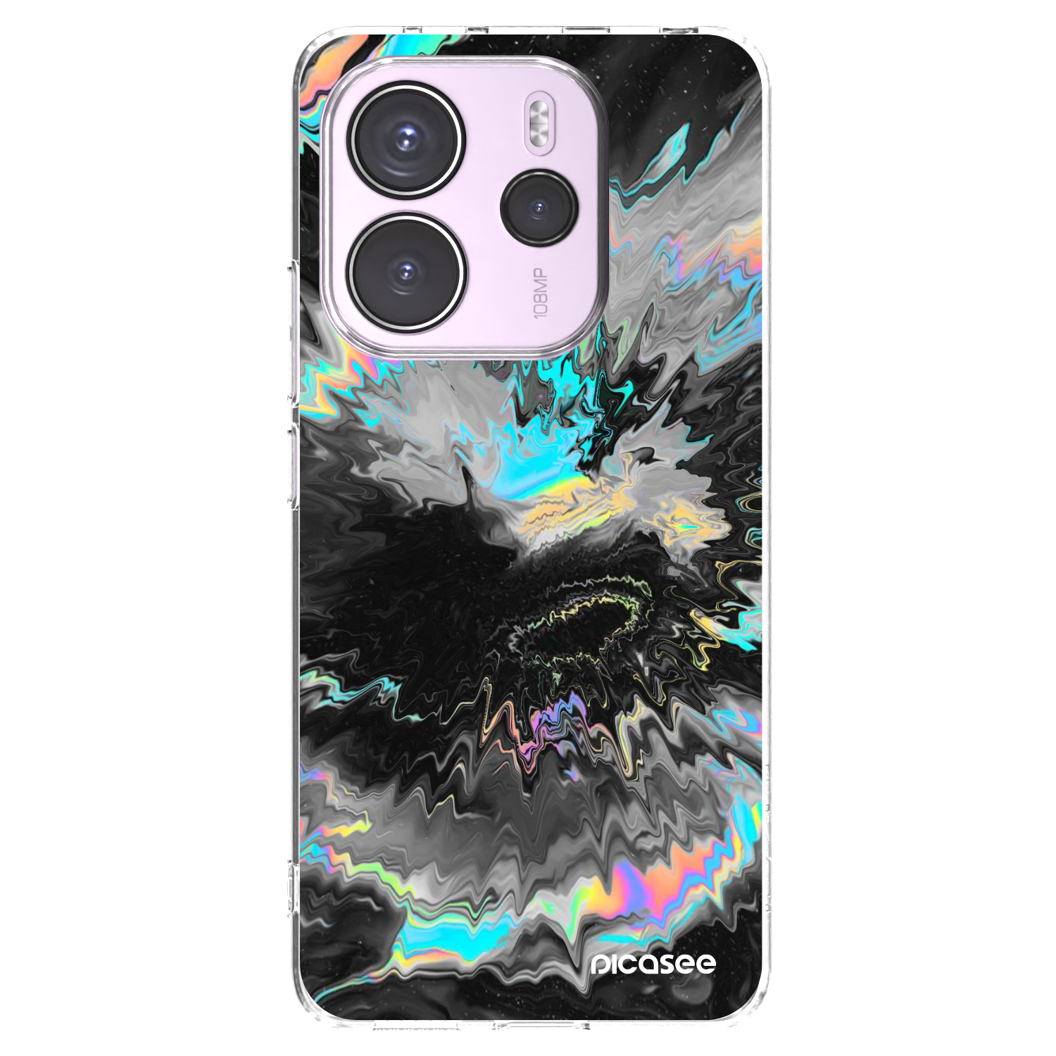 Picasee átlátszó szilikon tok az alábbi mobiltelefonokra Xiaomi Redmi Note 14 4G - Magnetic