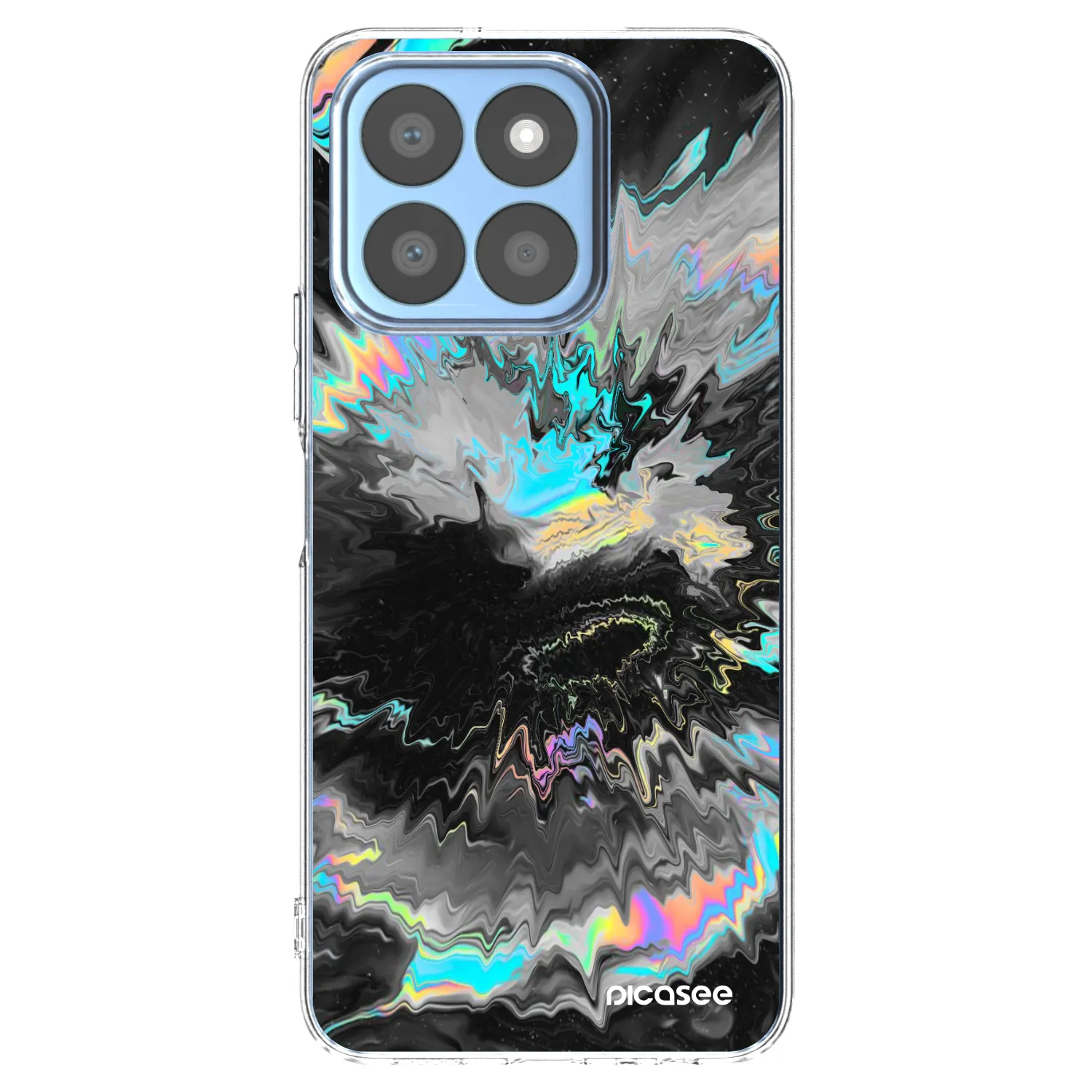 Picasee átlátszó szilikon tok az alábbi mobiltelefonokra Honor X8c - Magnetic