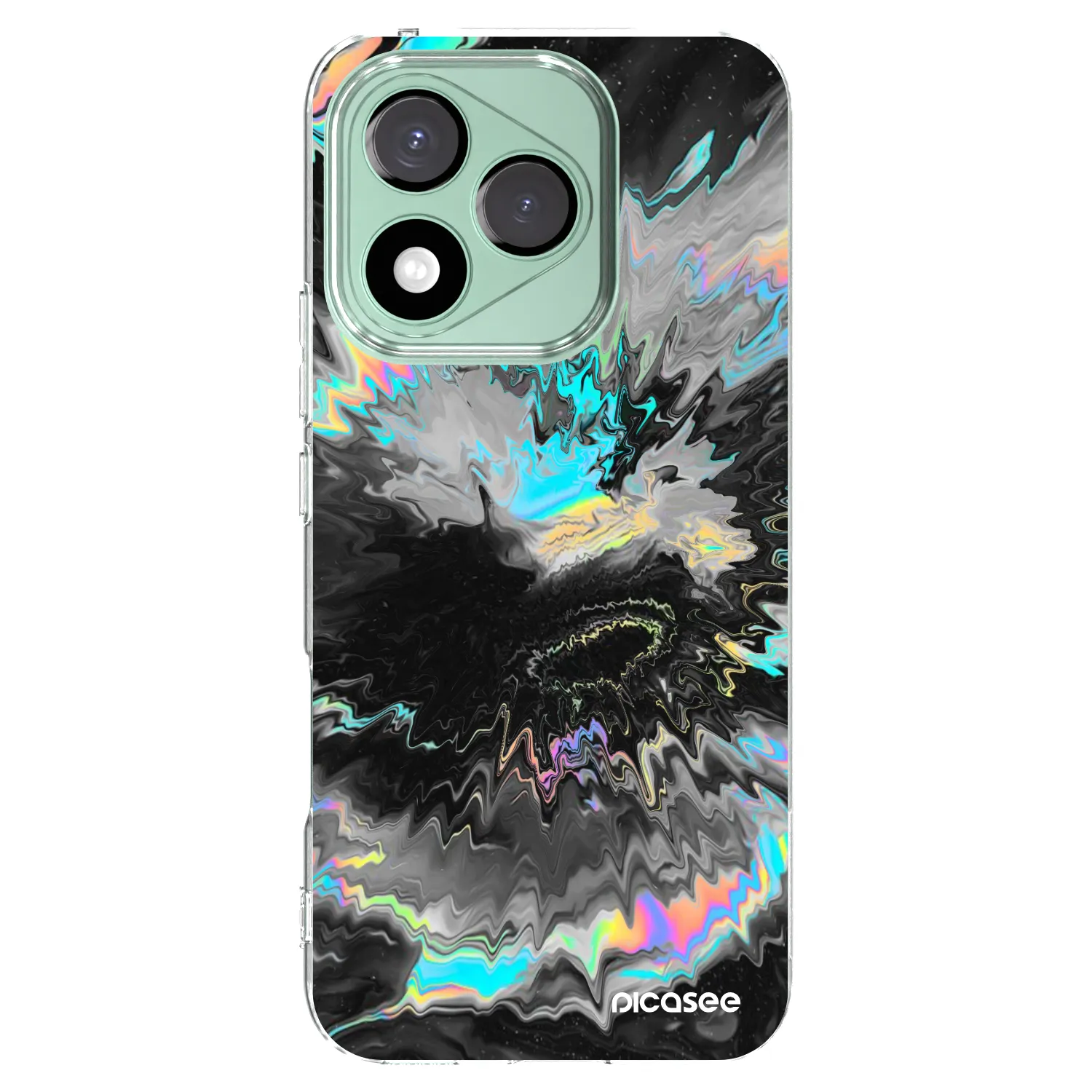 Picasee átlátszó szilikon tok az alábbi mobiltelefonokra Honor 400 Lite 5G - Magnetic