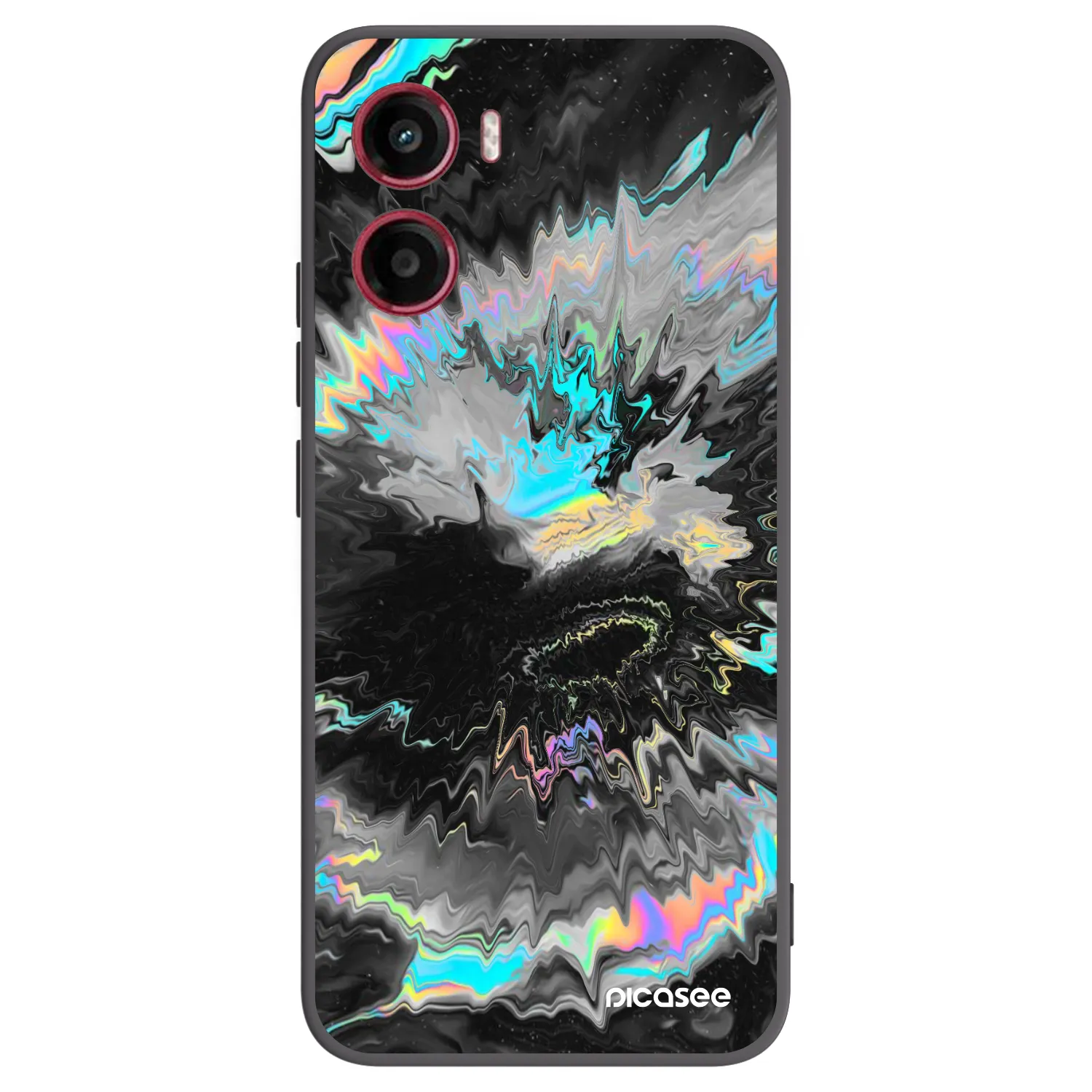Picasee fekete szilikon tok az alábbi mobiltelefonokra Motorola Moto G05 - Magnetic