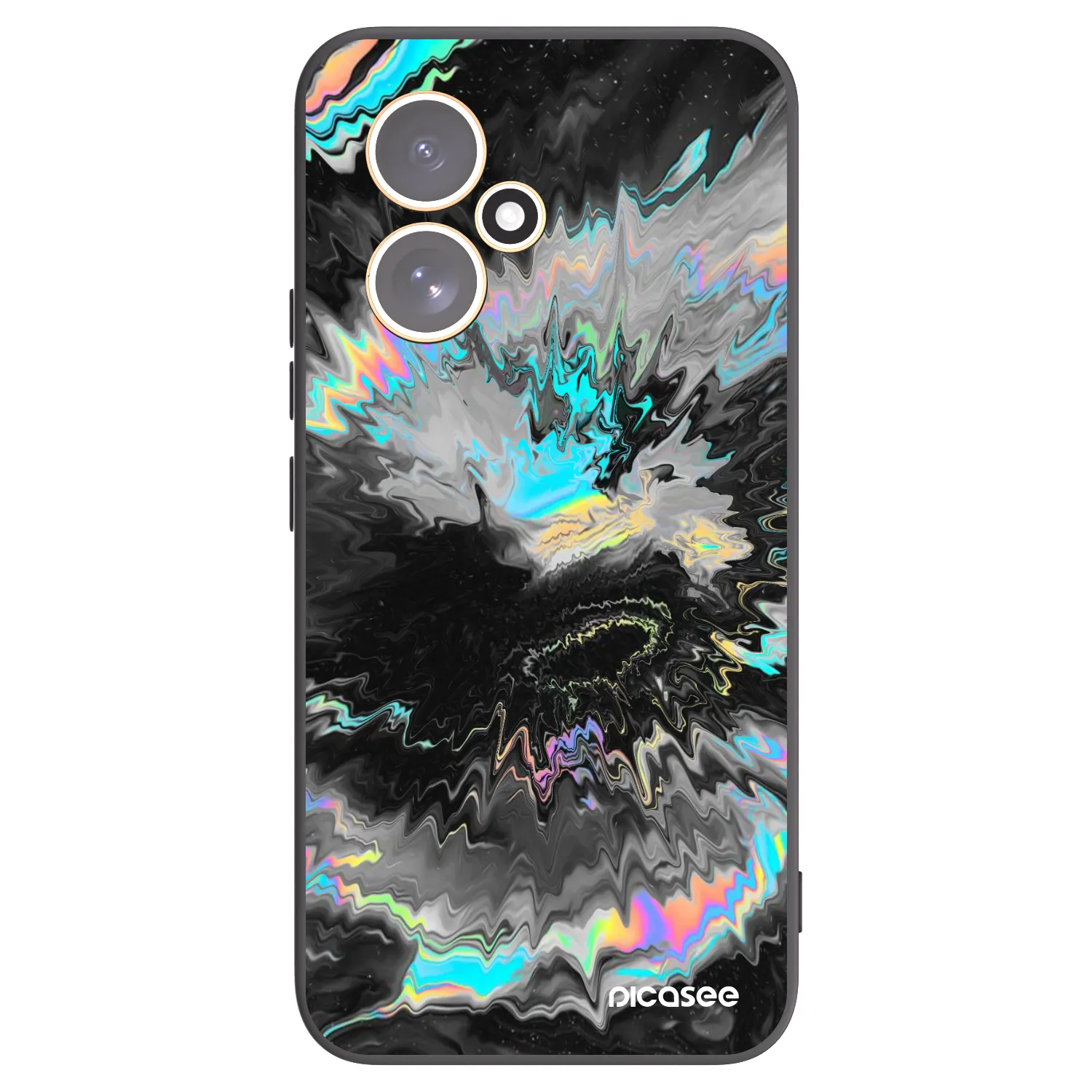 Picasee fekete szilikon tok az alábbi mobiltelefonokra Honor 400 5G - Magnetic