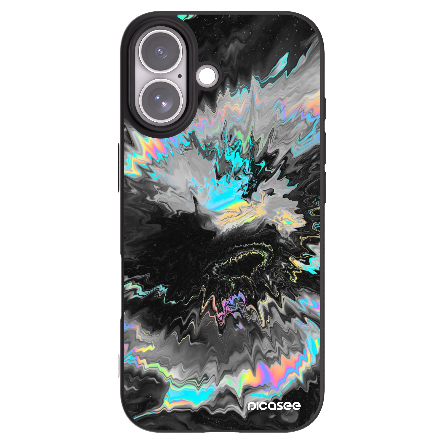 Picasee fekete szilikon tok az alábbi mobiltelefonokra Apple iPhone 17 - Magnetic